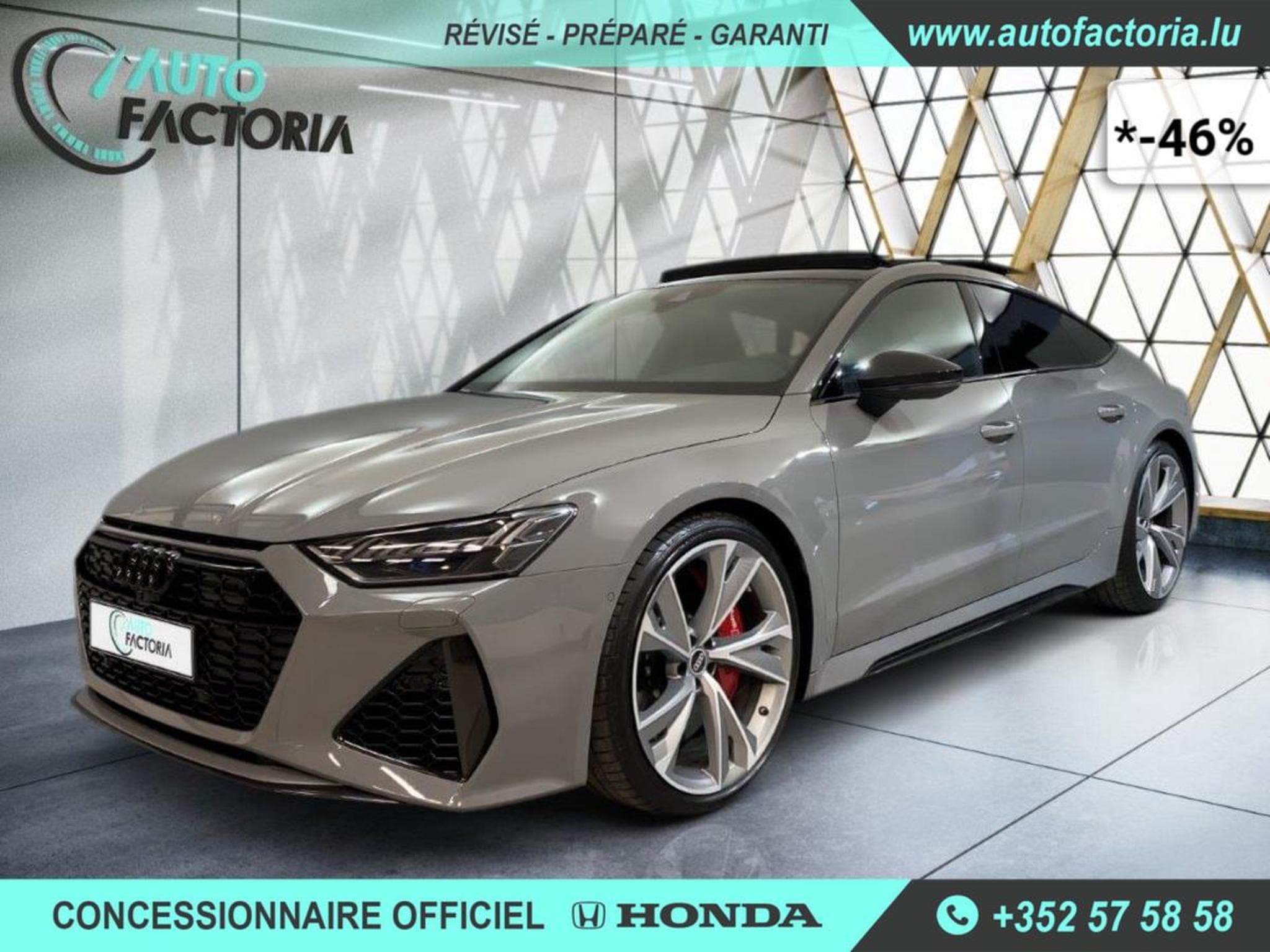 Audi RS7 Sportback -46% 4,0 TFSI 600cv BVA8 4x4+T.PANO (2021) - Photo 1