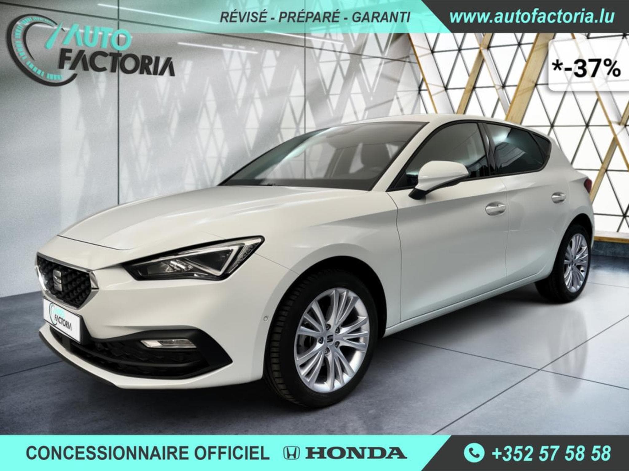 Seat Leon -37% 1.5 eTSI 150cv BVA+MIRRORLINK+RADARS+Opts (2024) - Foto 1