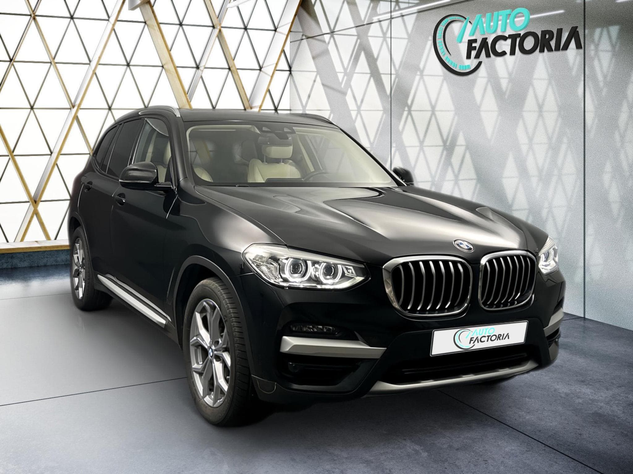 BMW X3 -46% 20D 190cv BVA 4x4 XLine+T.PANO+GPS+CUIR (2021) - Photo 2
