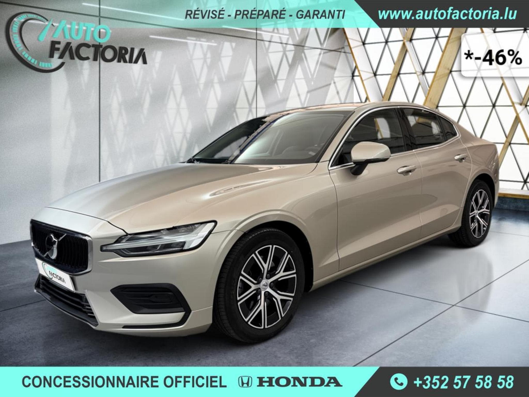 Volvo S60 -46% B4 MHEV 197cv BVA +GPS+CAM+LED+Options (2024) - Foto 1