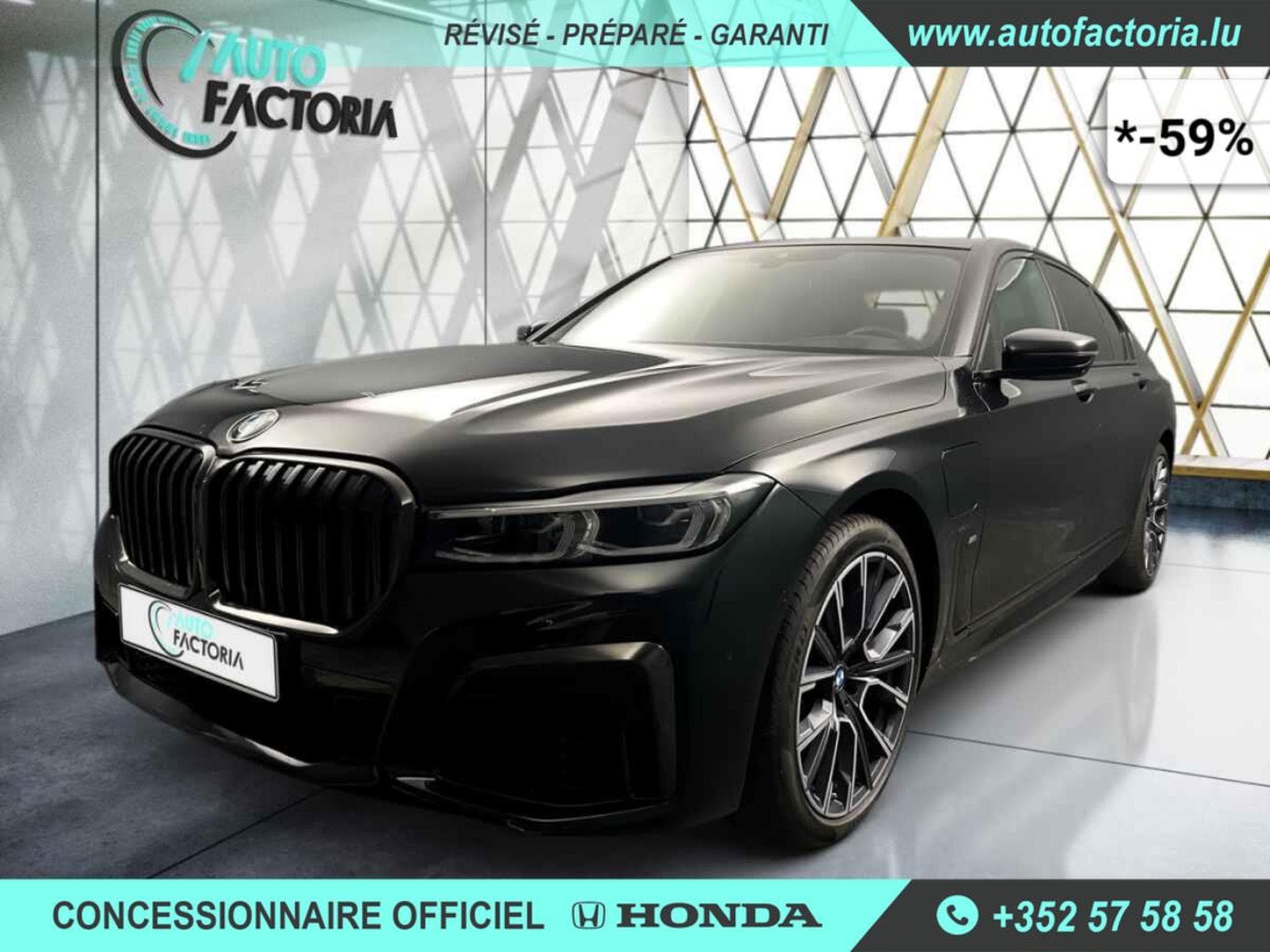 BMW Série 7 -59% 745E Hyb 394cv BVA8 M Sport+T.PANO+Options (2021) - Foto 1