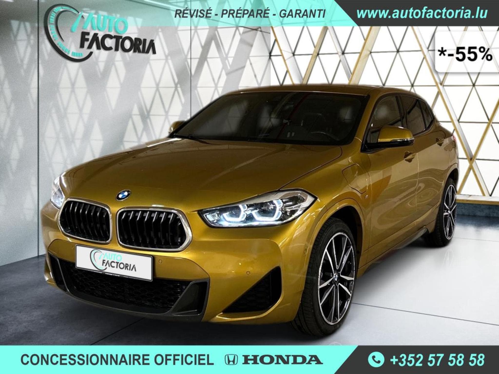 BMW X2 -55% 25E Hyb 220 BVA 4x4 M Sport +GPS+CAM+Opts (2021) - Foto 1