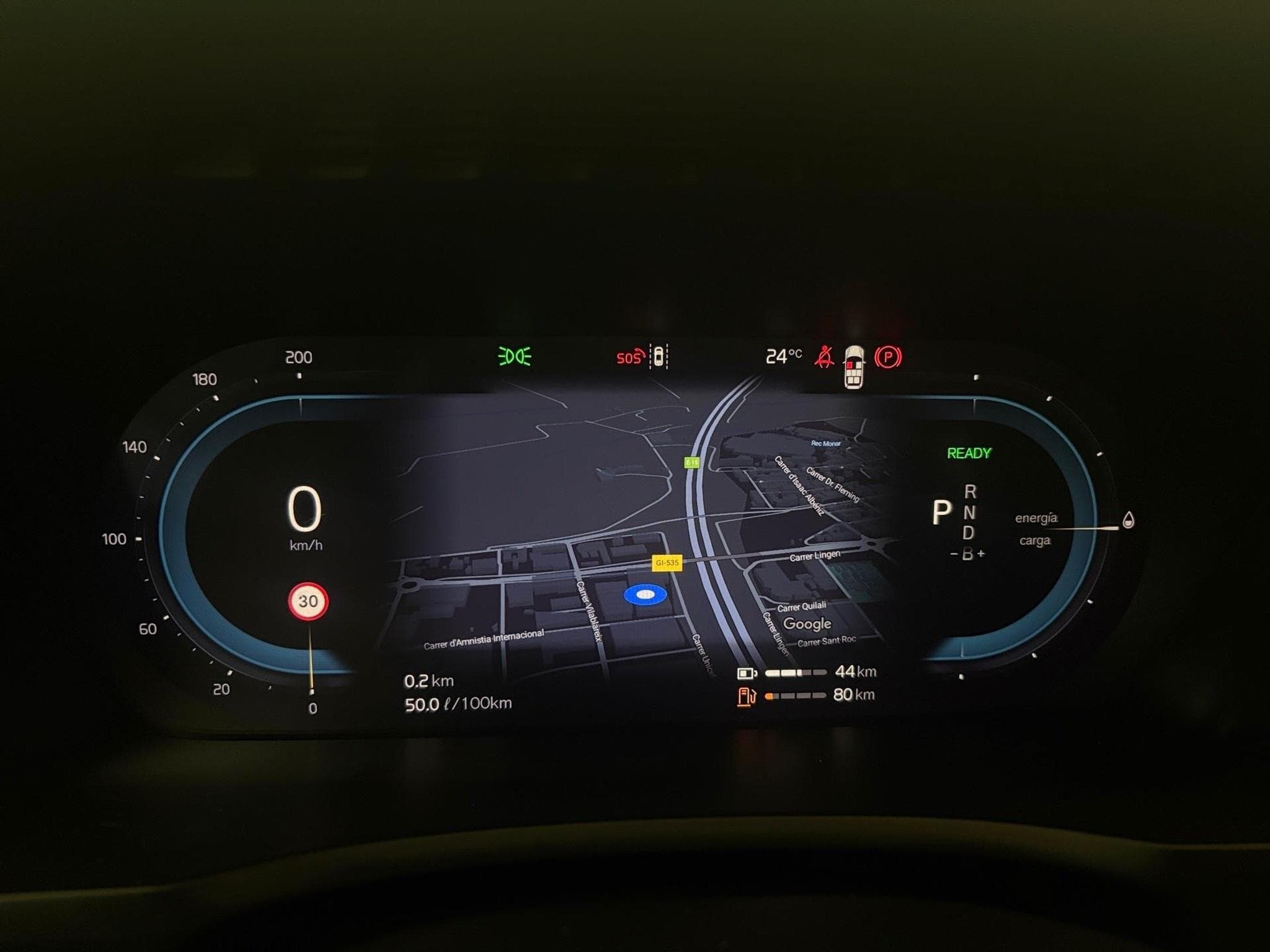 Volvo XC90 -35% T8 PHEV 455cv BVA8 4X4 7PL+GPS+CUIR+Options (2024) - Foto 11