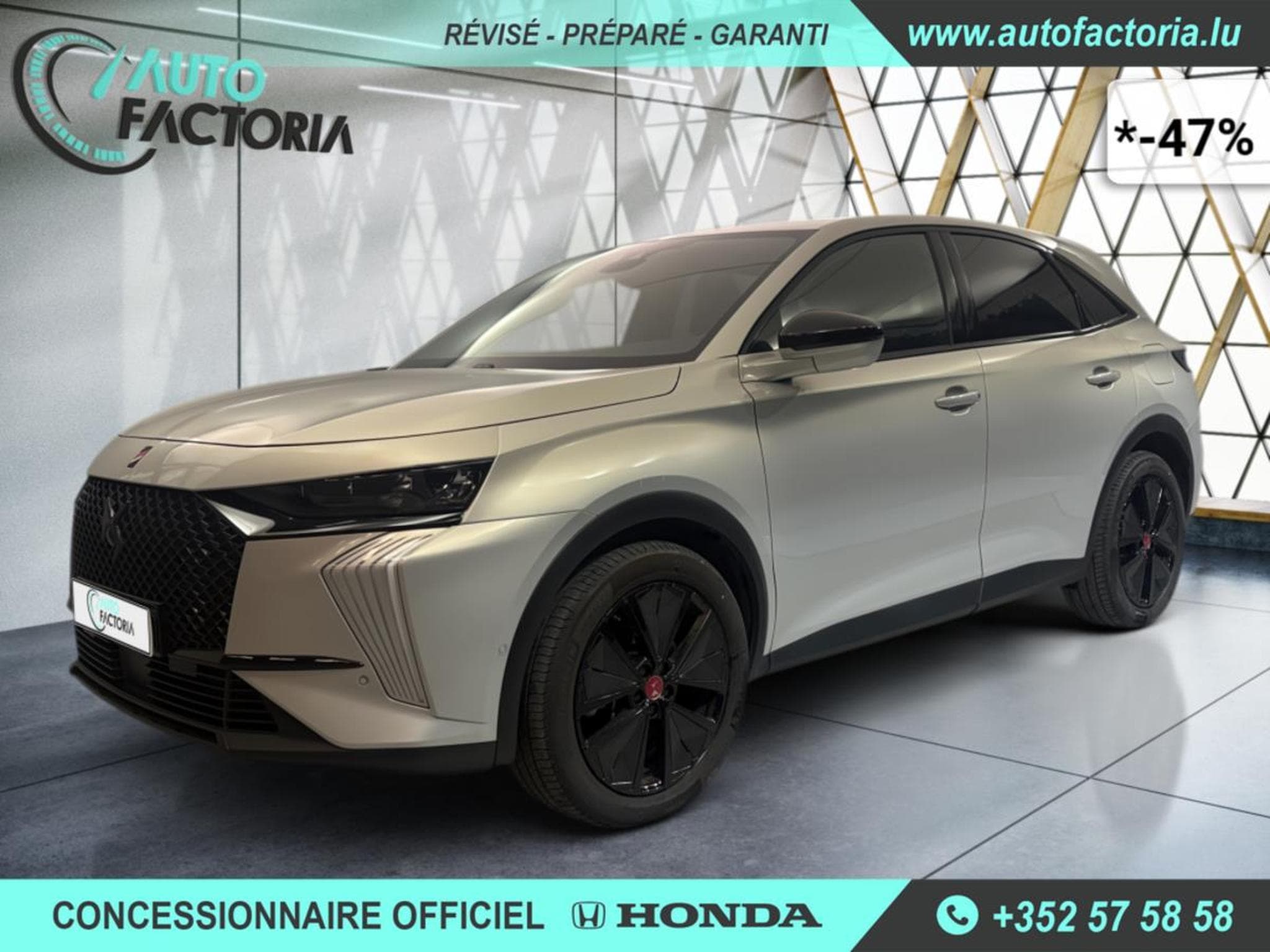 DS Automobiles DS7 -47% 1.6 HYB 225cv BVA Sport+GPS+RADARS+Options (2024) - Foto 1