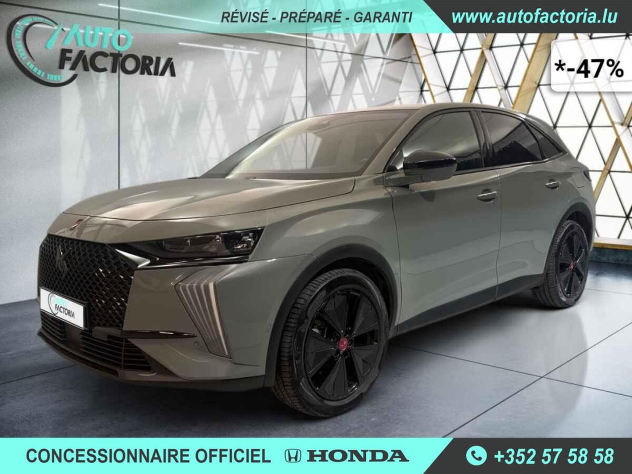 DS Automobiles DS7 -47% 1.6 HYB 225cv BVA Sport+GPS+RADARS+Options (2024) - Photo 1