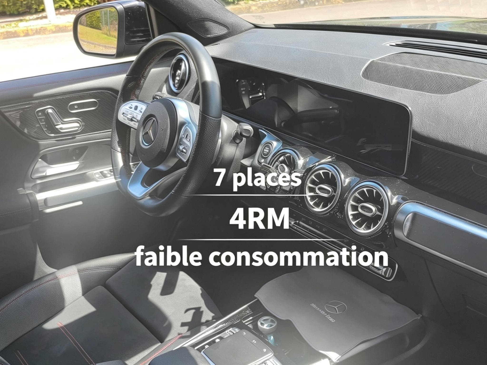 Mercedes GLB 220 d 4MATIC Multi+7P+Noir+Pano+AMGline+RVC (2020) - Photo 1