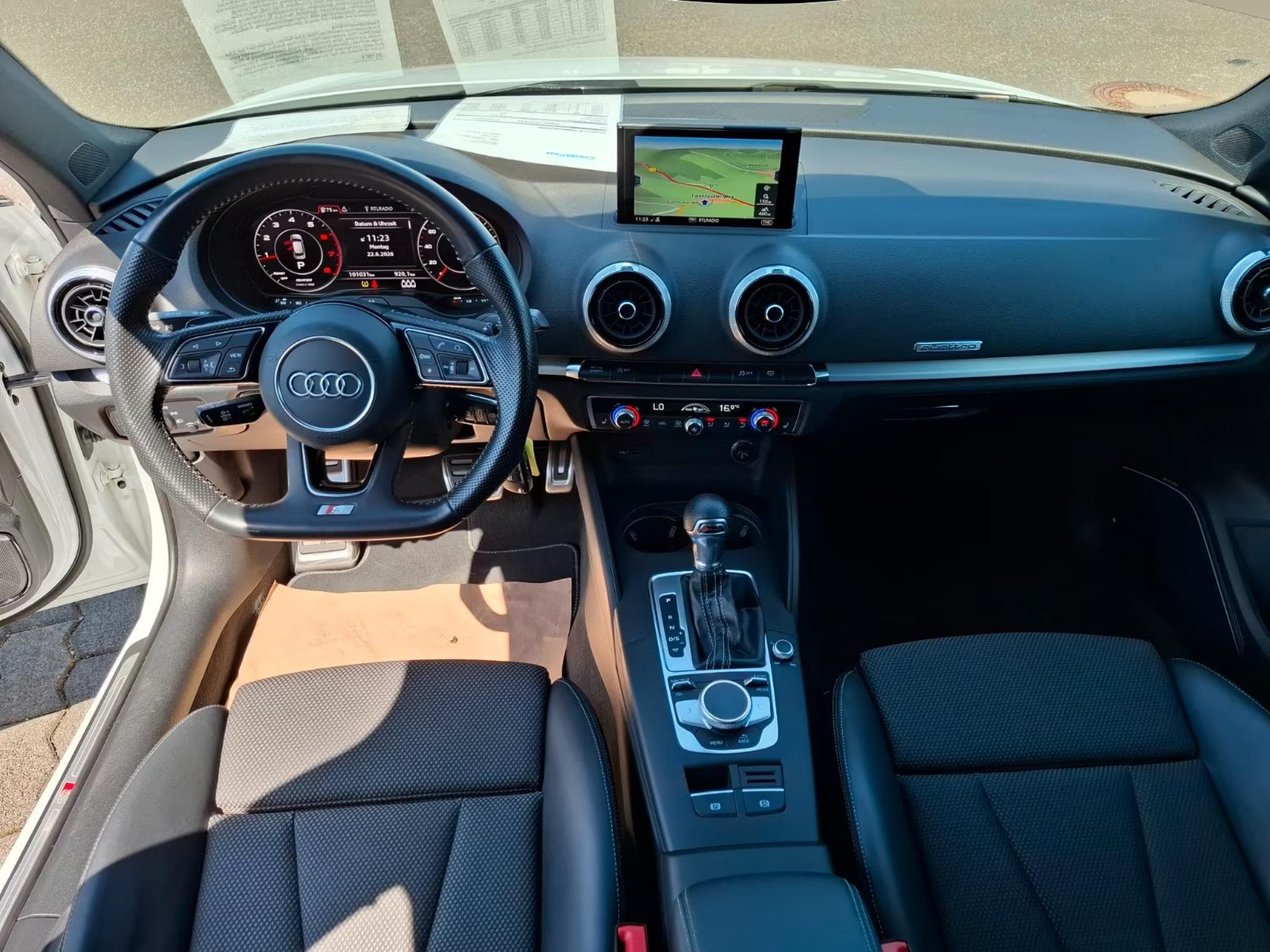 Audi A3 Sportback TFSI quattro S line NAVI B&O ACC PDC LED SHZ (2017) - Photo 4