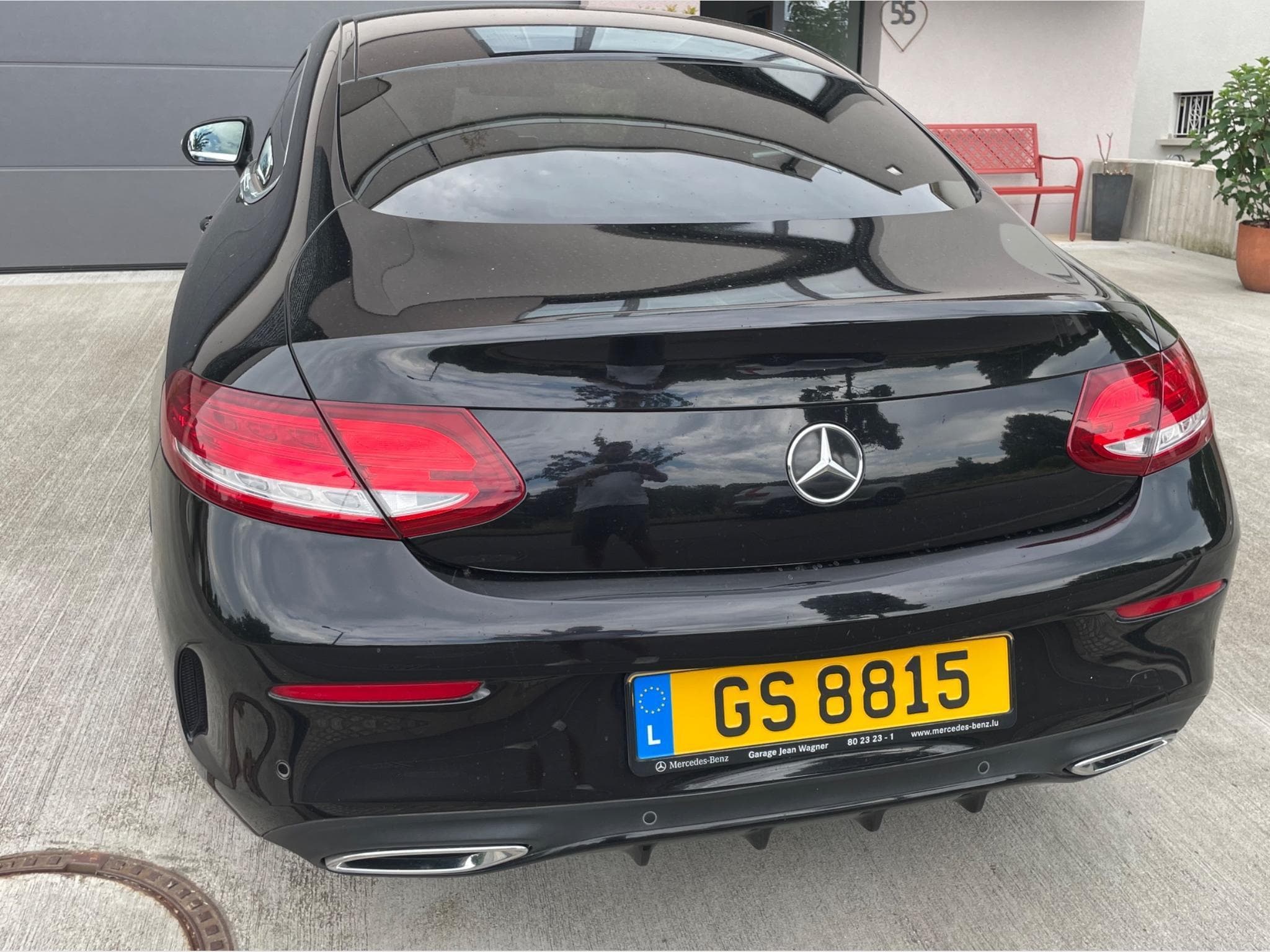 Mercedes C 220 Mercedes 220 d 9-Tronic AMG Line coupé (2016) - Photo 2