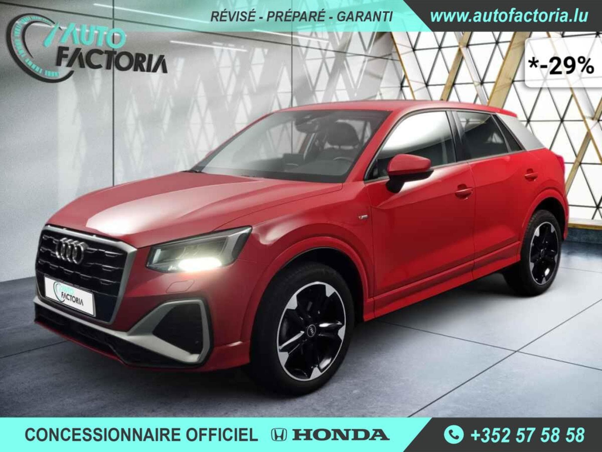 Audi Q2 -29% 30 TDI 116cv S-Line +GPS+CAM+LED+Options (2025) - Photo 1