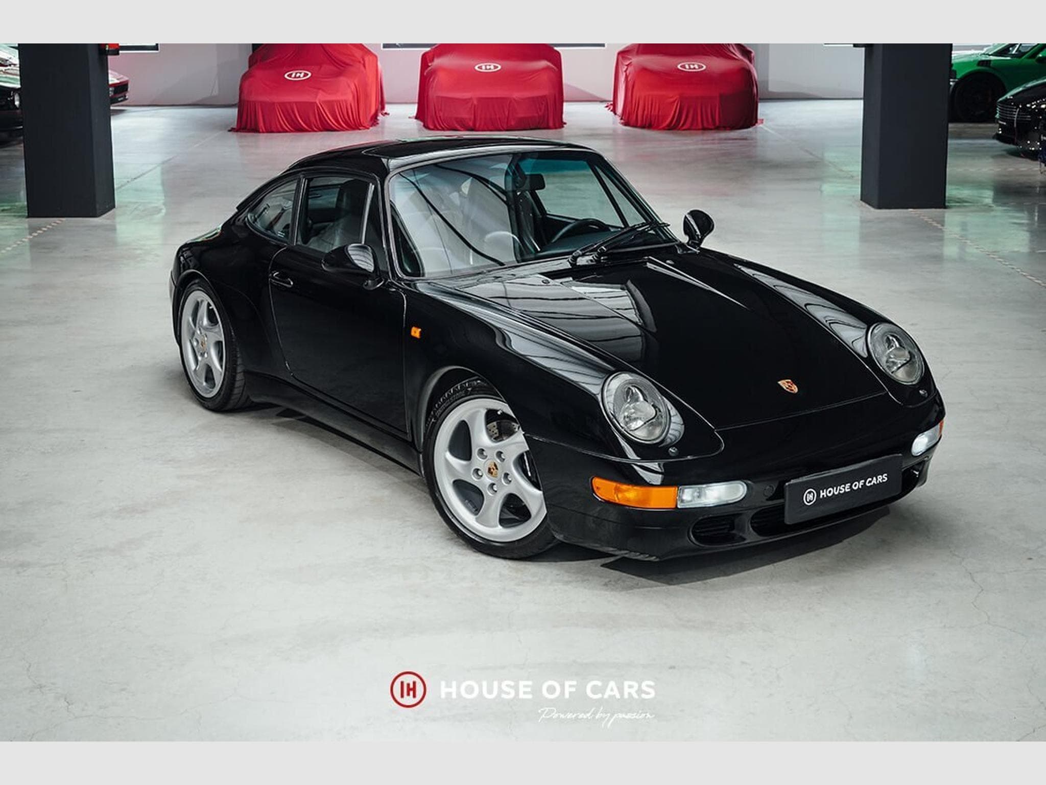 Porsche 911 993.1 Carrera Coupe - Manual - Black on Black - Best options (1994) - Photo 4