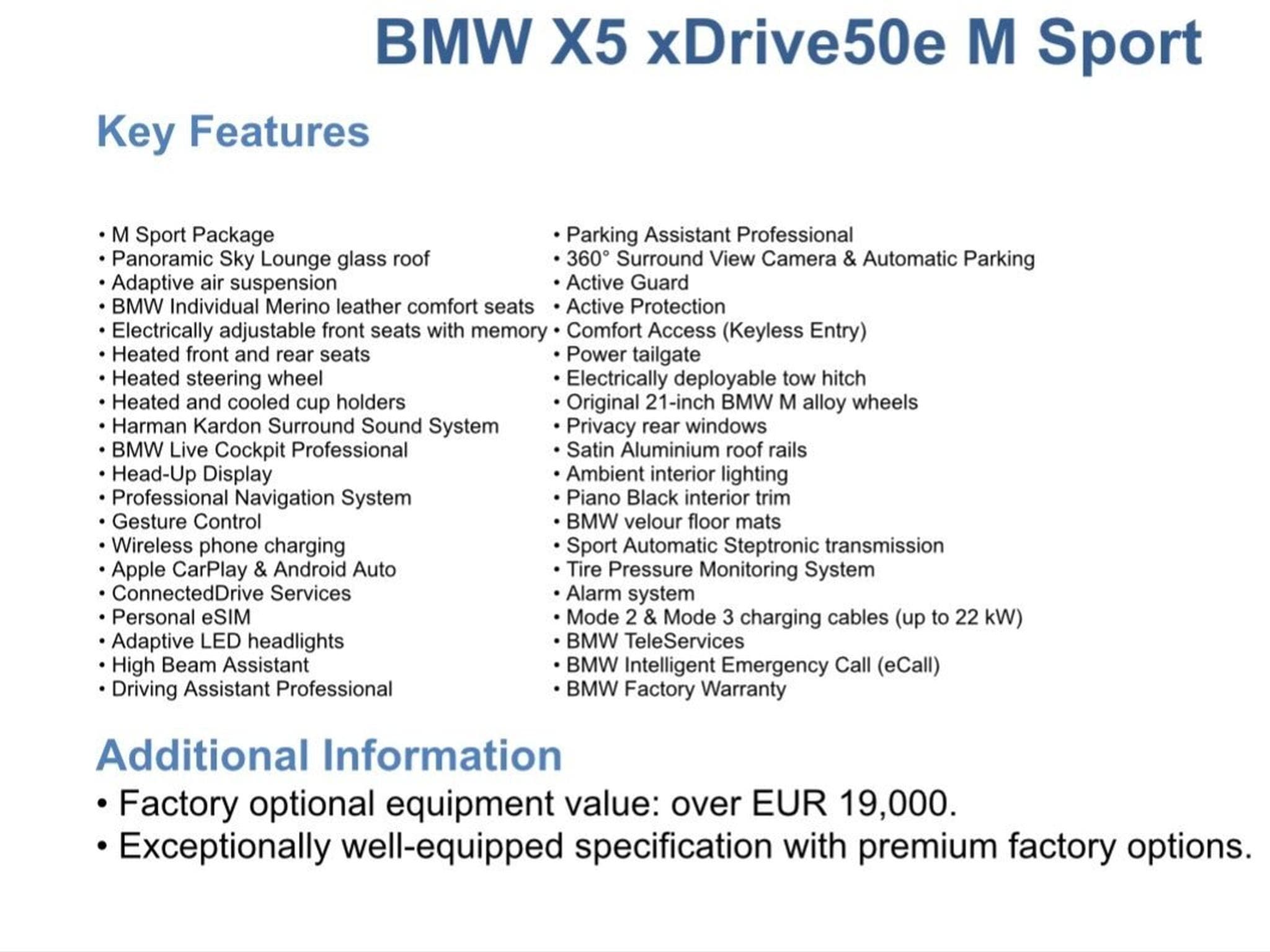 BMW X5M Sport (2023) - Photo 6