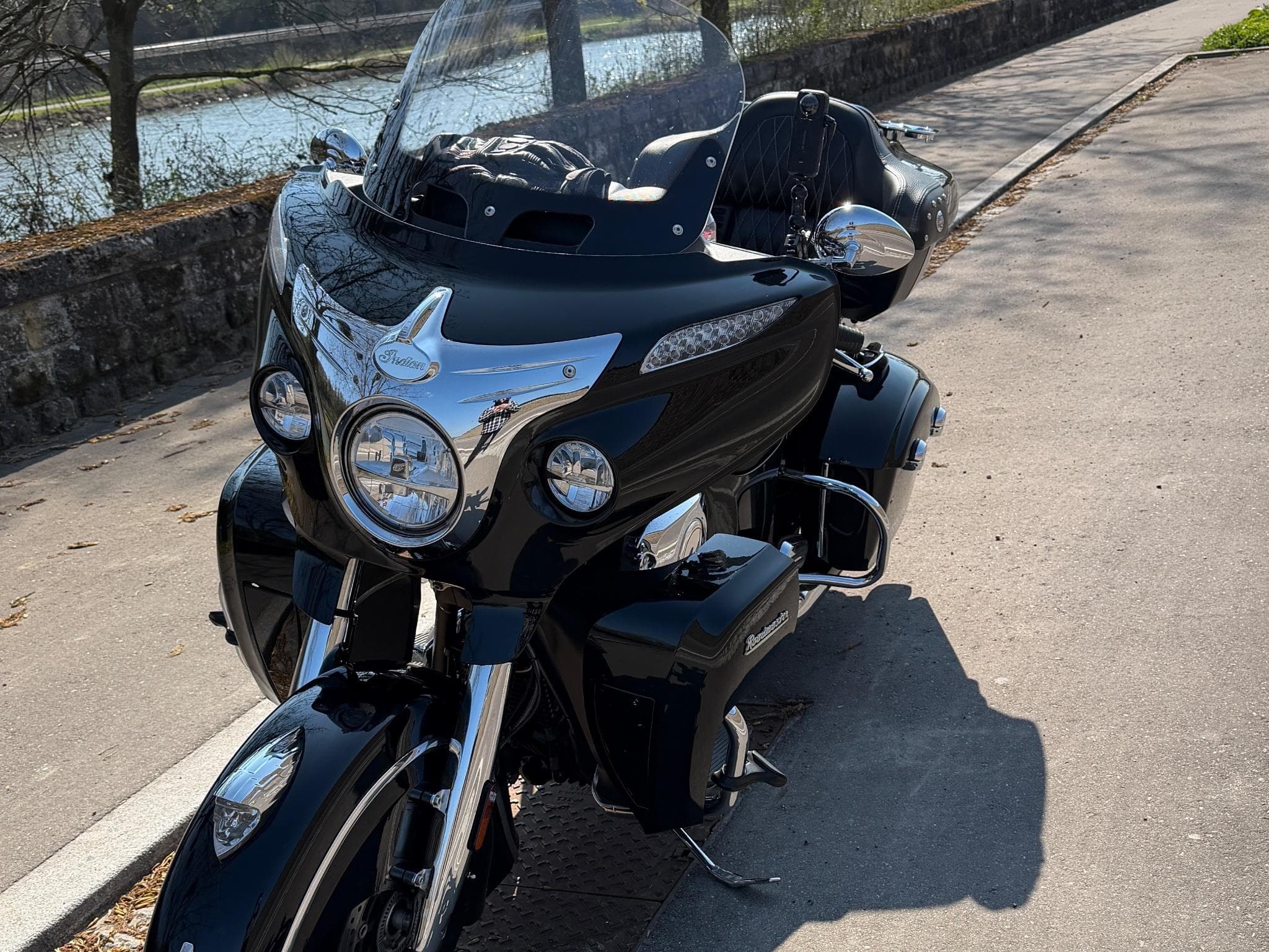 Indian Roadmaster Wartung durchgeführt Reifen neu (2022) - Foto 3