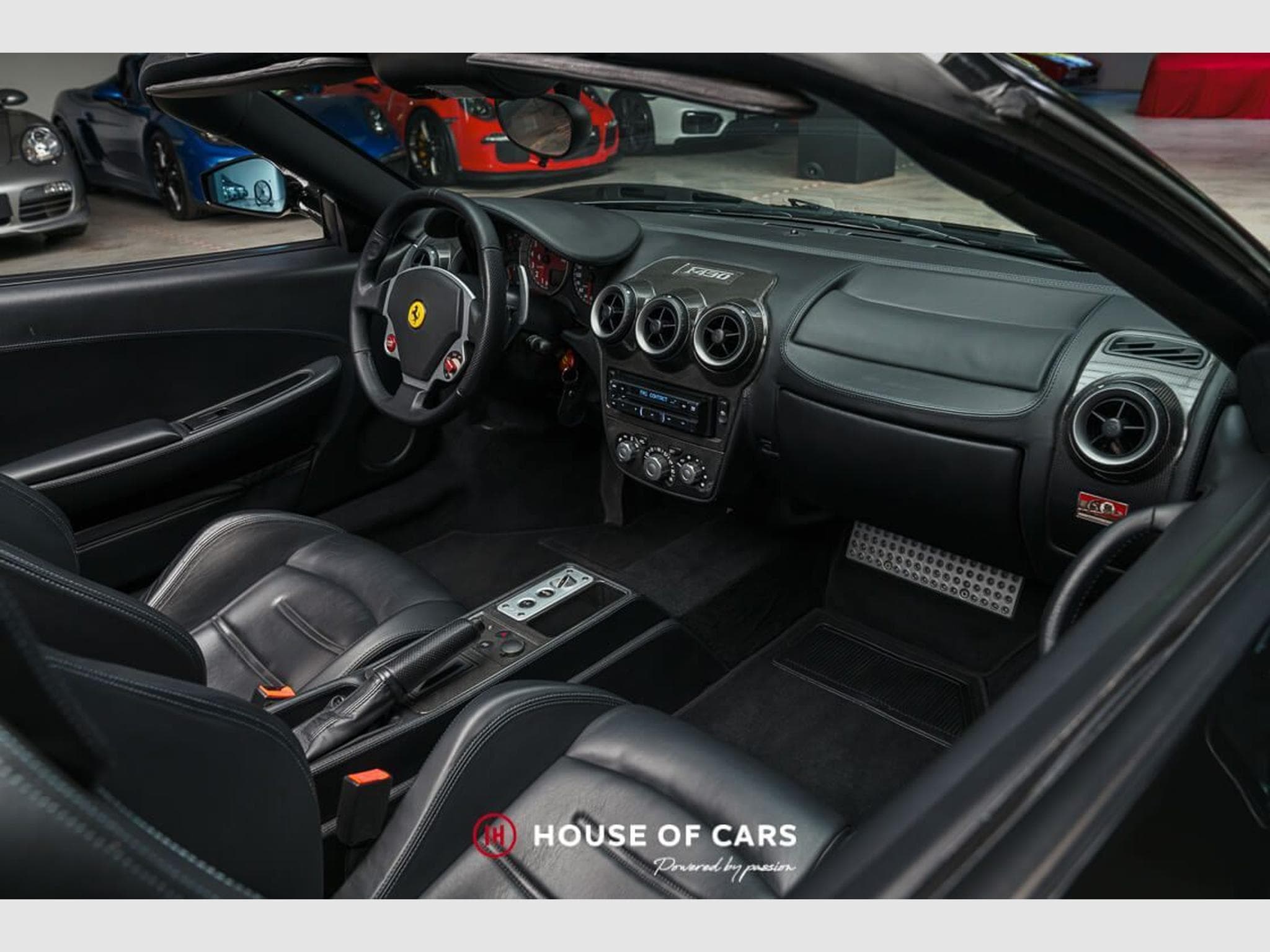 Ferrari F430 Spider F1 2008  – New clutch – PPF – Triple Black (2008) - Photo 12
