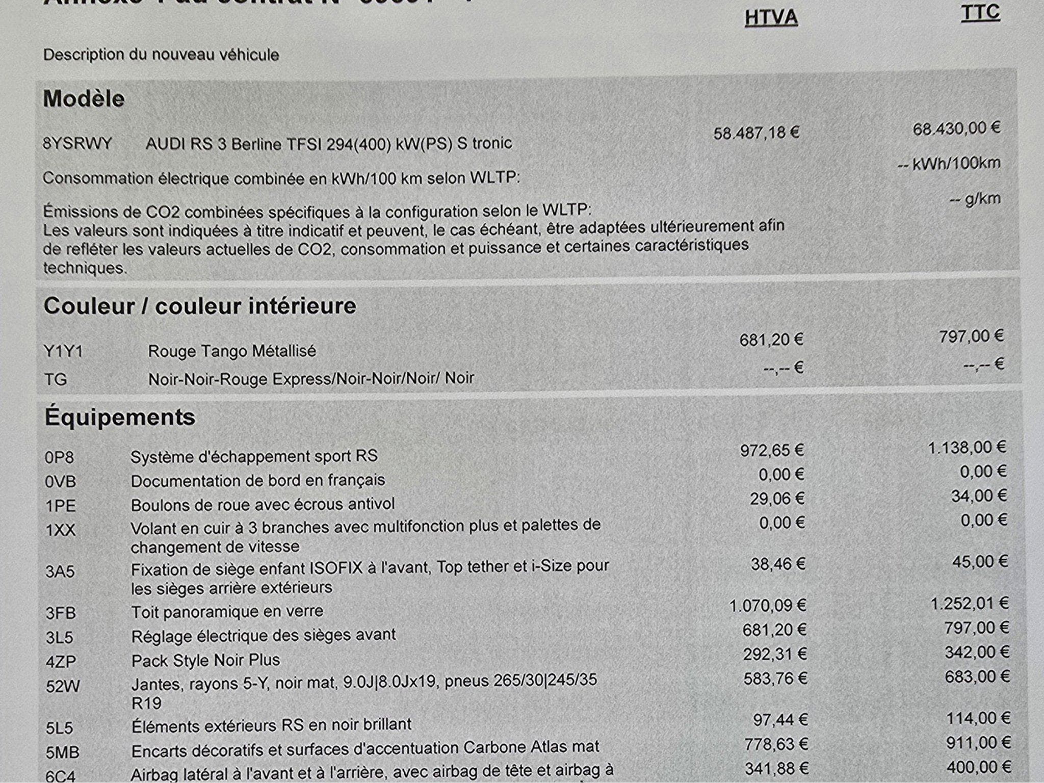 Audi RS3 TFSI Limousine quattro S tronic (2024) - Photo 7