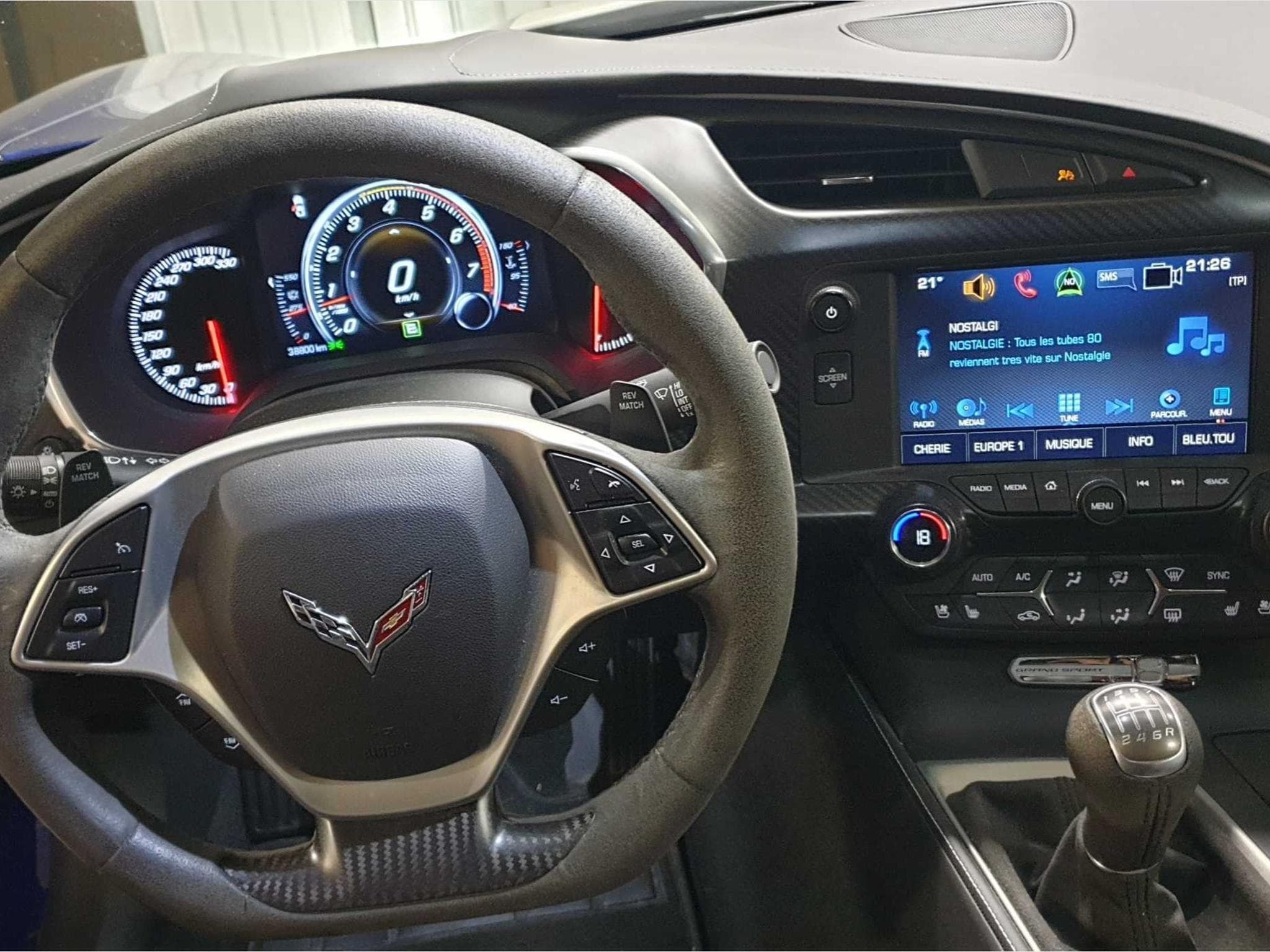 Chevrolet Corvette C7 Grand Sport 6.2 V8 466cv TARGA (2019) - Foto 12