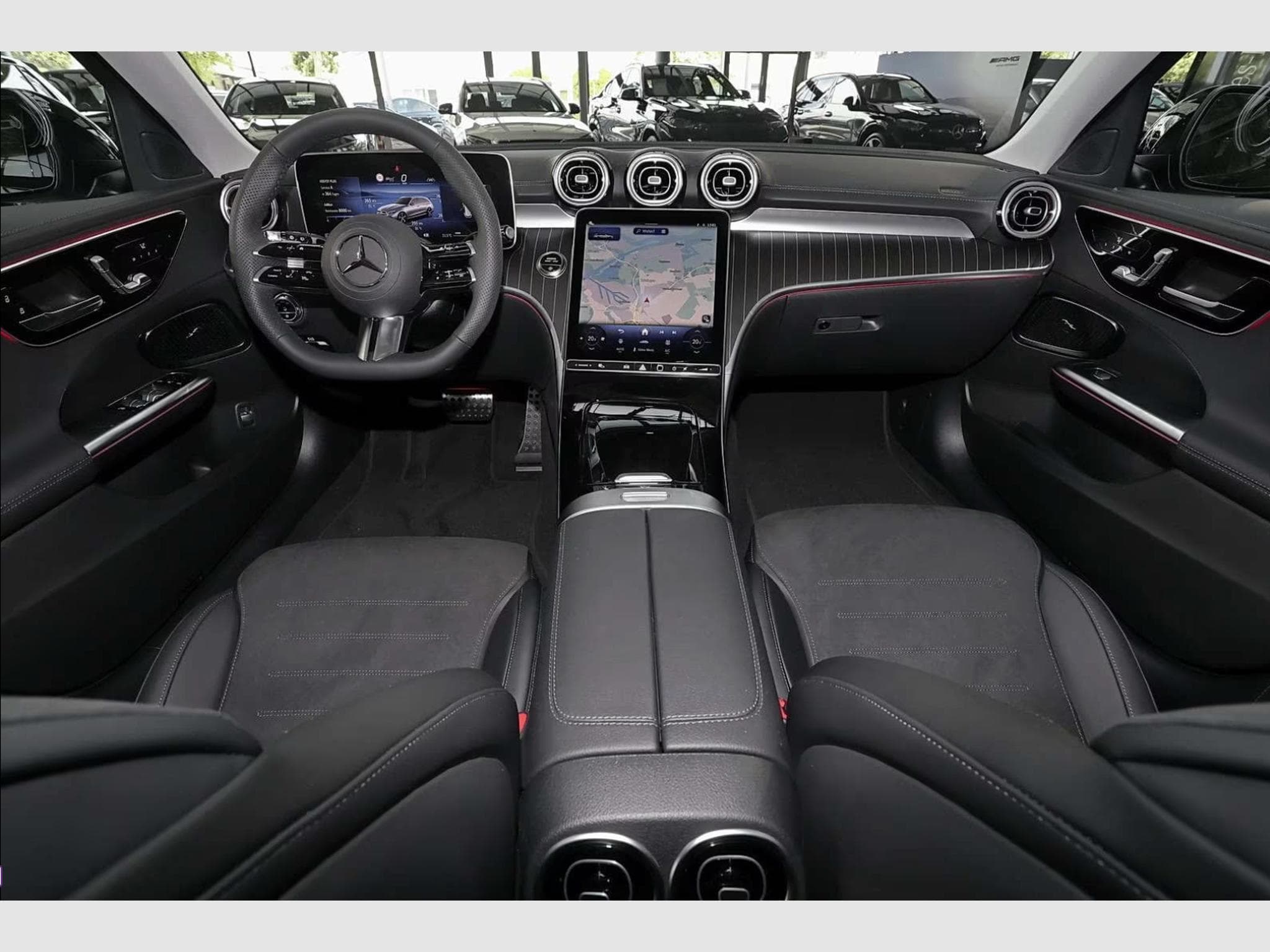 Mercedes C 200 d T AMG MBUX+LED+Pano+360° (2025) - Foto 4