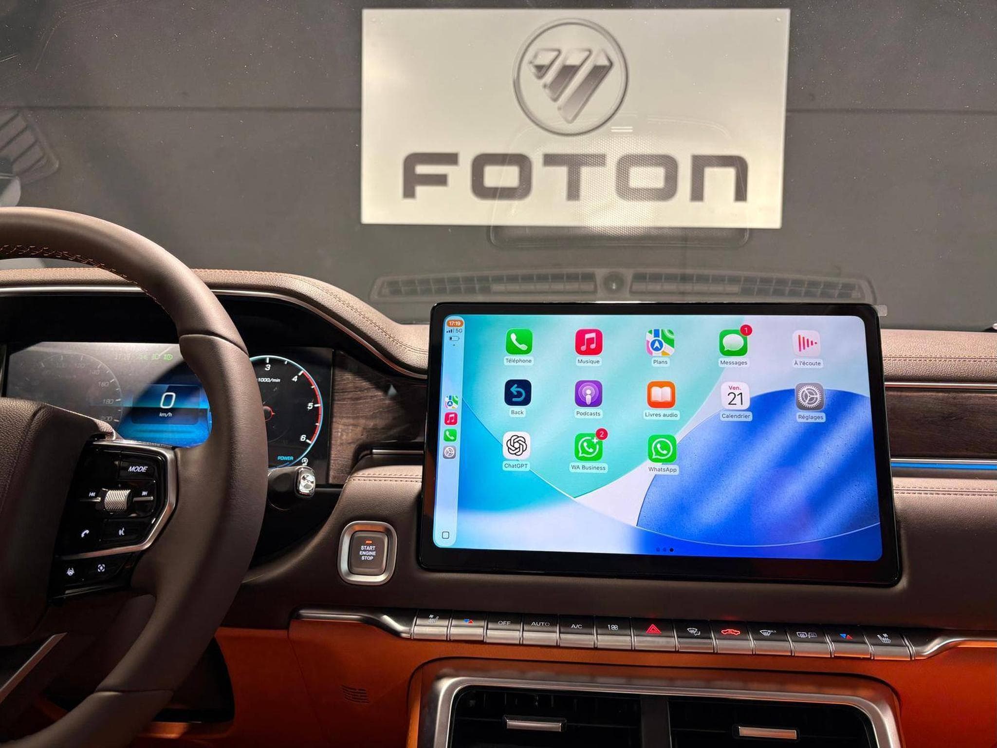 Foton Tunland V9 2.0 DIESEL 4X4 FULL OPTIONS (2026) - Foto 13