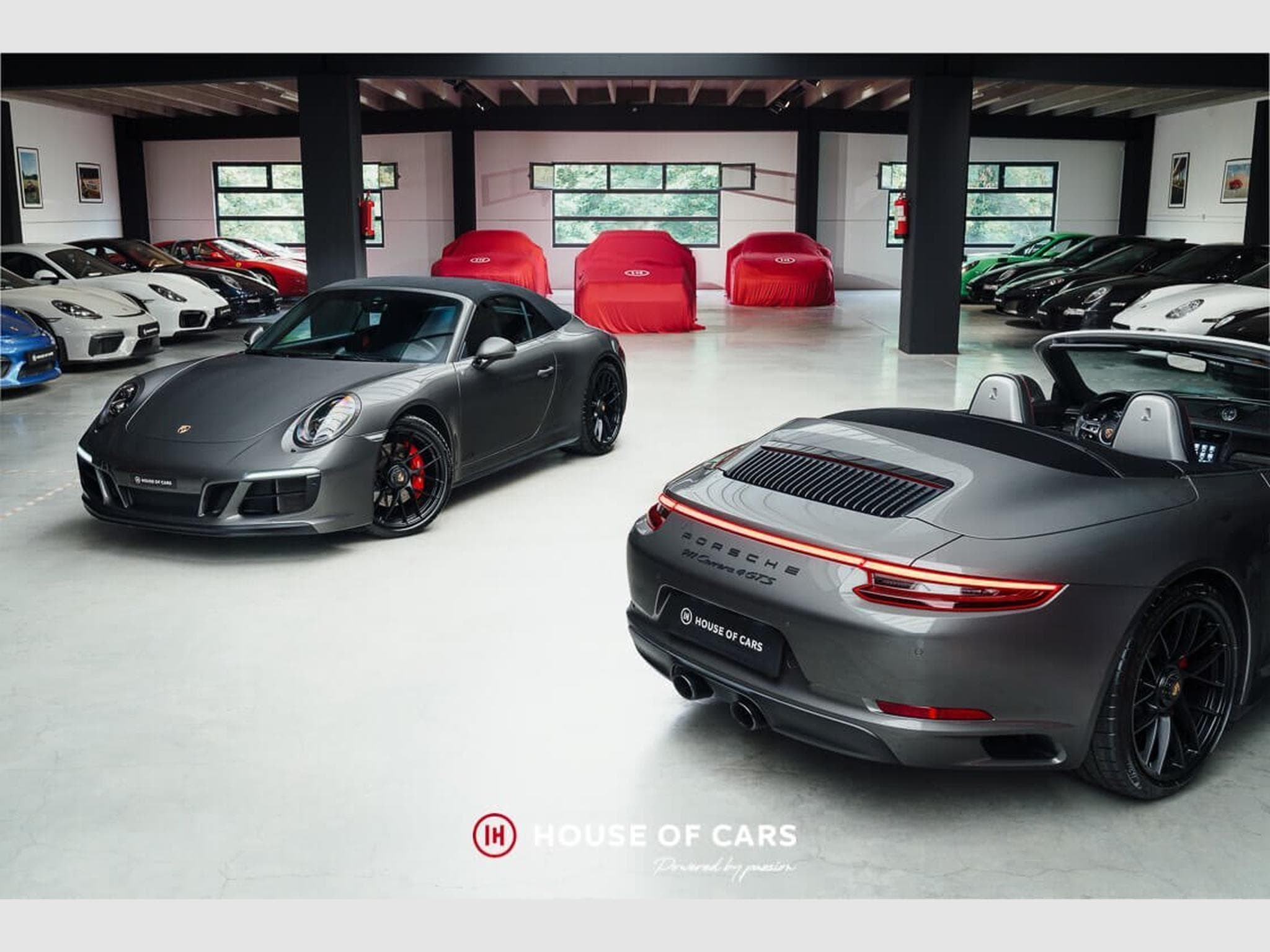 Porsche 911 991.2 CARRERA 4 GTS CABRIOLET PDK AGATE GREY - PPF (2017) - Photo 1