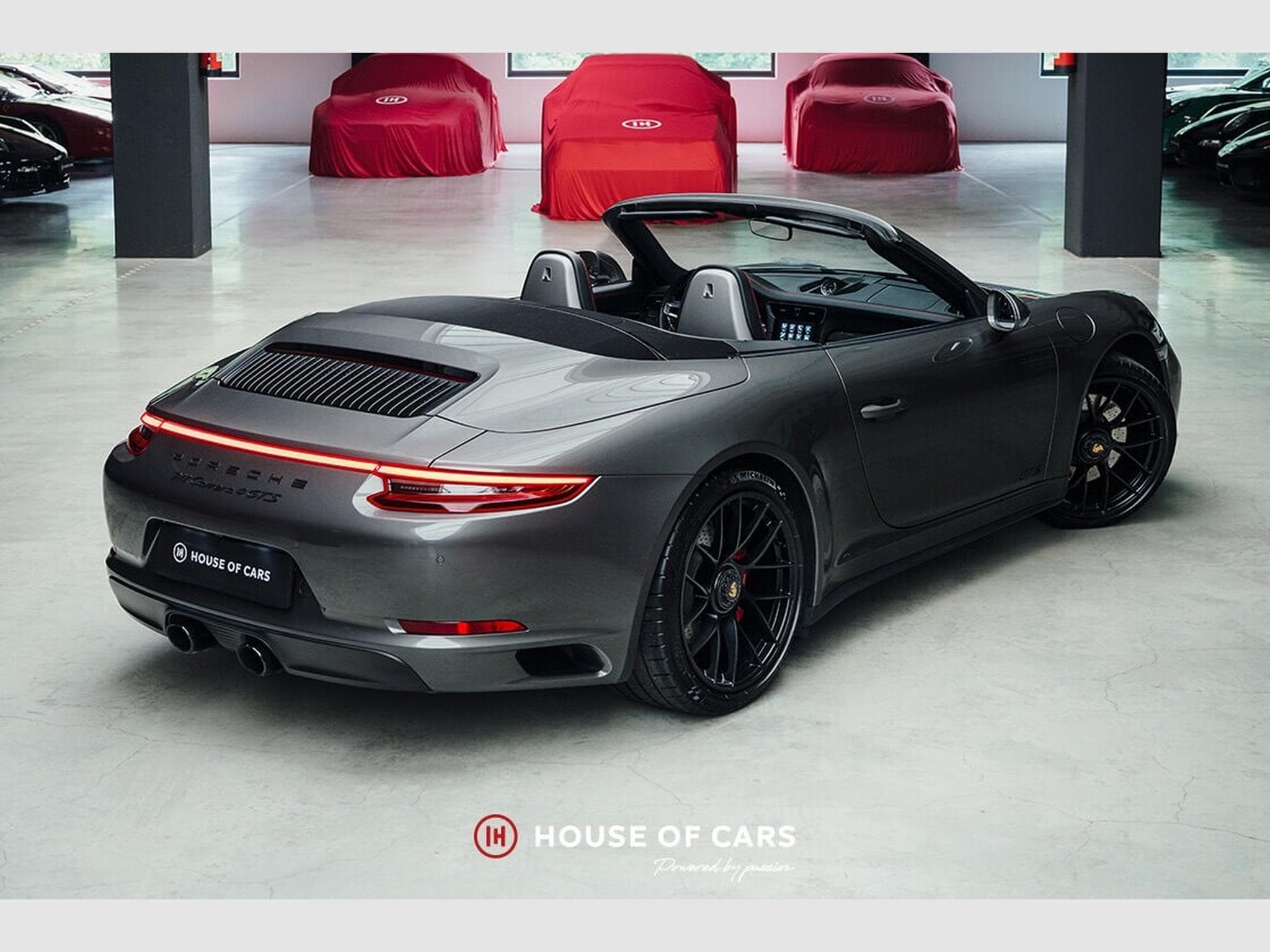 Porsche 991 .2 CARRERA 4 GTS CABRIOLET PDK AGATE GREY - PPF (2017) - Photo 7