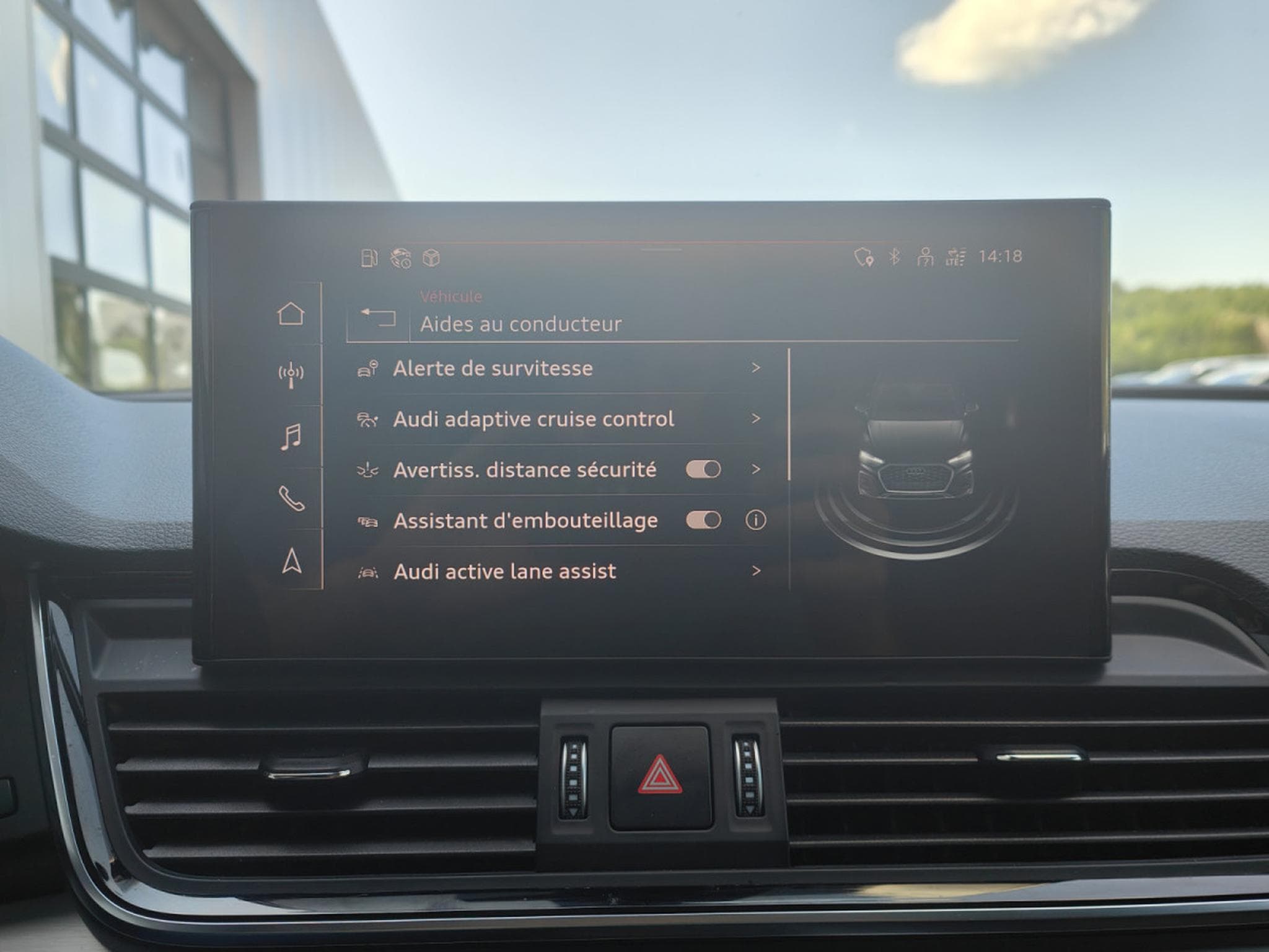 Audi SQ5 3.0 TDI V6 SPORTBACK CARPLAY TOIT OUV CAMERA SIEGES ELEC CHA (2023) - Photo 21