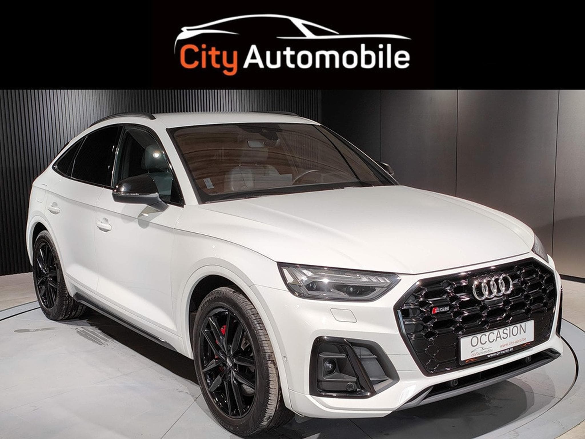 Audi SQ5 3.0 TDI V6 SPORTBACK GPS CAMERA 360 SIEGES ELEC CHAUFFANTS M (2021) - Photo 1