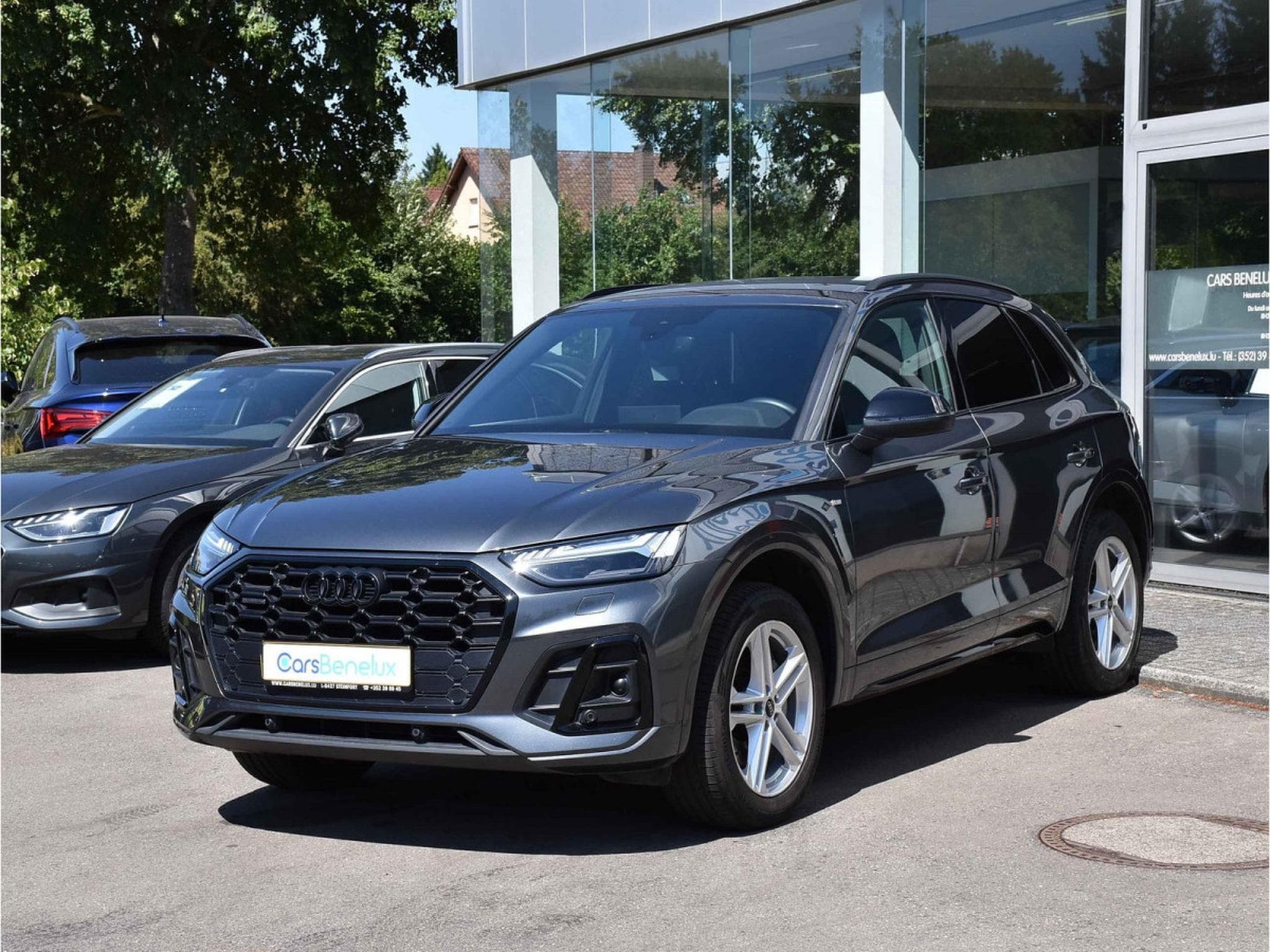 Audi Q5 50 TDI Quattro S-Line Tiptronic CUIR ACC ATT RMQ MATRIX 1° M (2023) - Photo 2