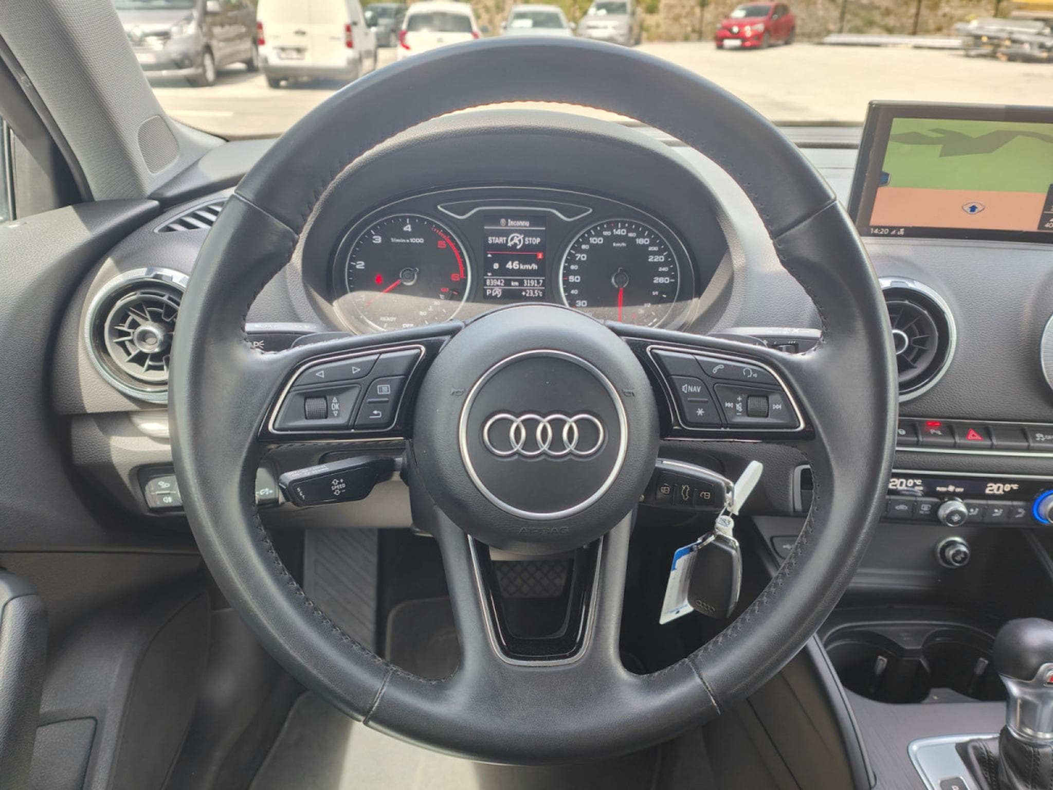Audi A3 30 TDI AMBITION GPS CARPLAY CLIM AUTO APS AV/AR (2019) - Foto 21
