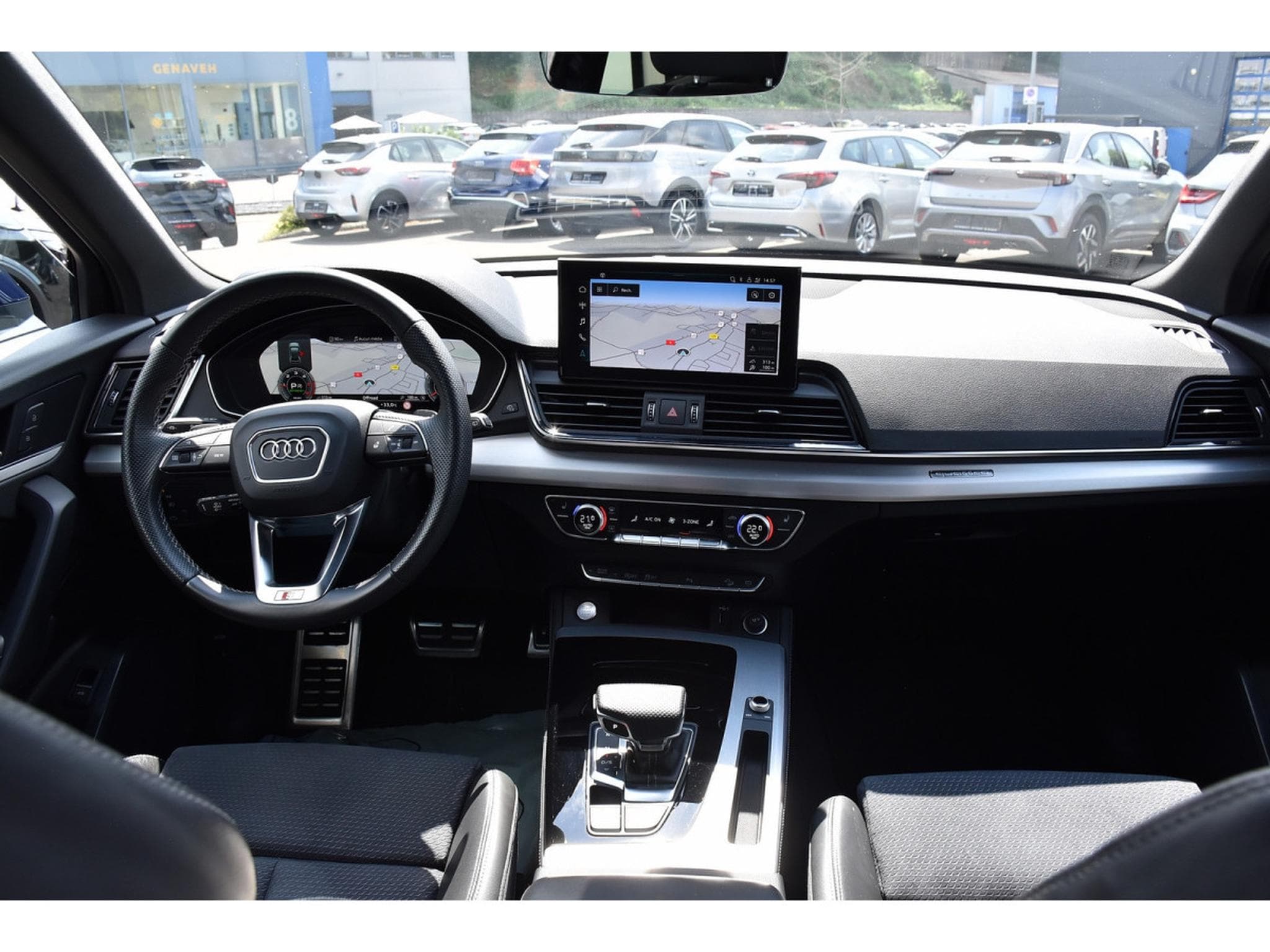 Audi Q5 Sportback 40 TDI Quattro S-Line S-Tronic ACC SIDE MATRIX (2023) - Photo 9