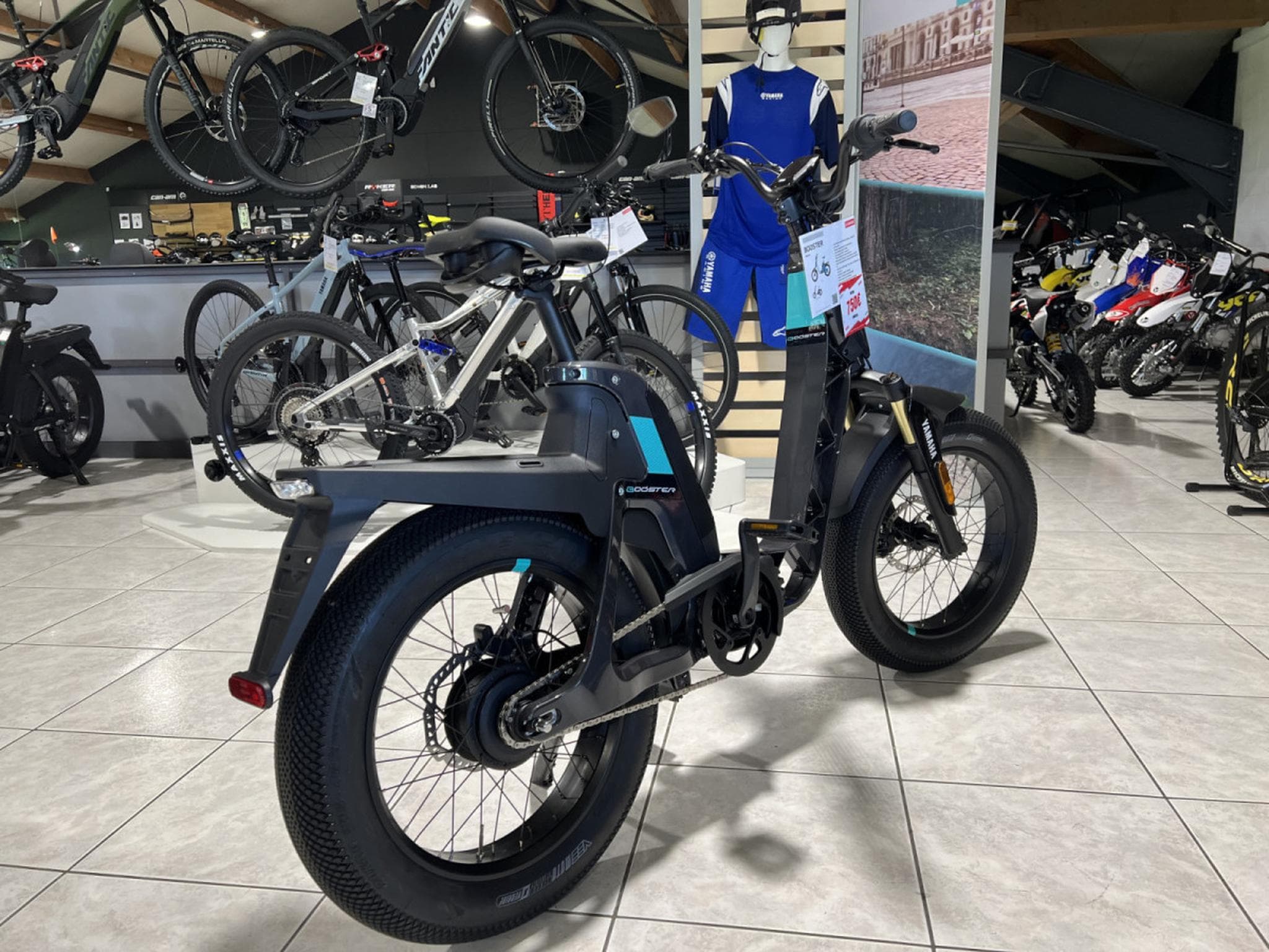 Yamaha Booster Easy 630 WH, 36 V, 17,5 Ah  1000€ a l'achat dune moto ou Quad. (2026) - Foto 3