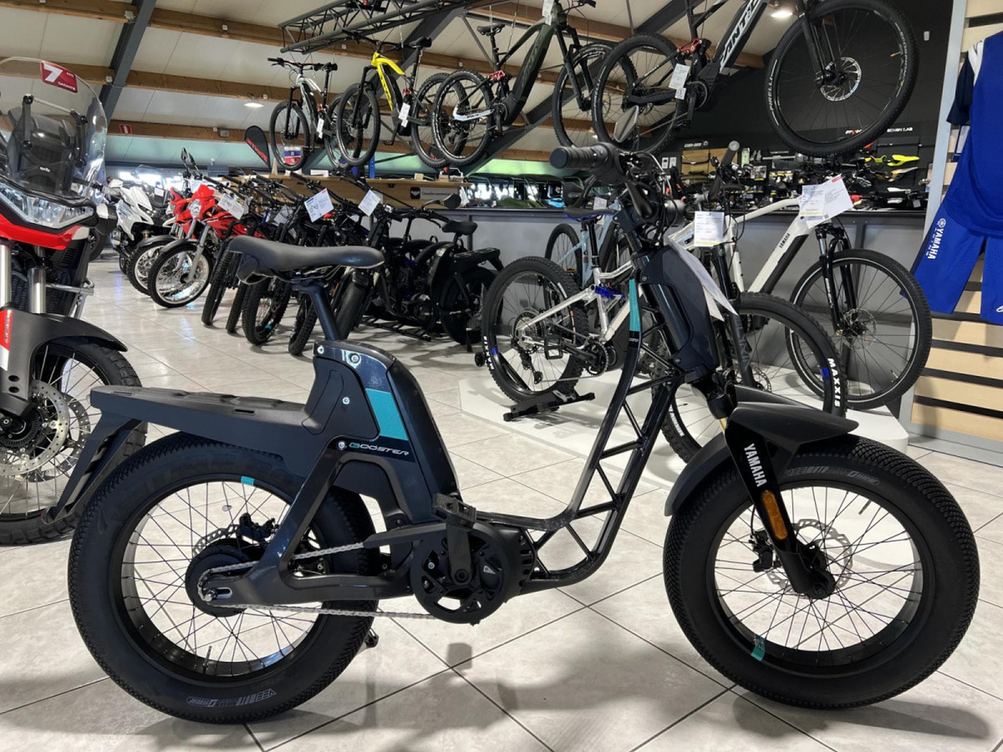 Yamaha Booster Easy 630 WH, 36 V, 17,5 Ah  1000€ a l'achat dune moto ou Quad. (2026) - Foto 1