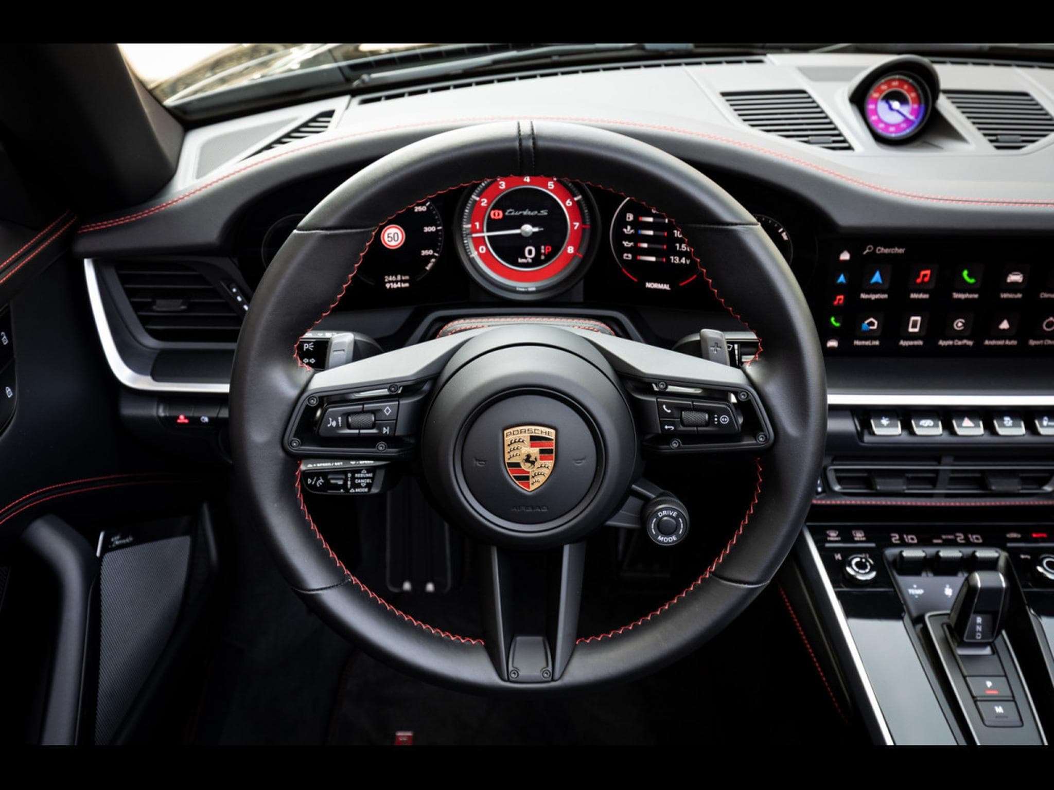 Porsche 911 .1 911 TURBO S CABRIOLET PDK (650 CH) - BLACK - PPF (2024) - Foto 12