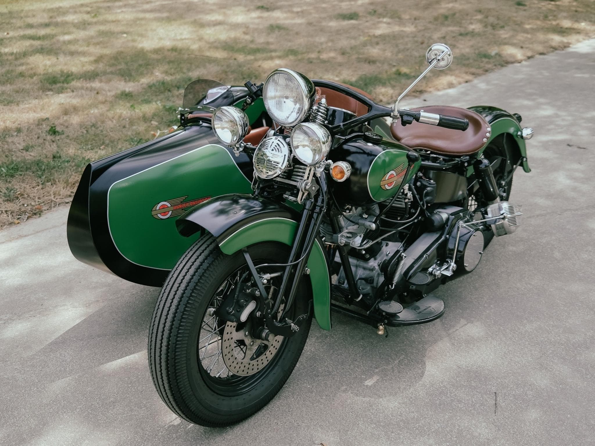 Harley-Davidson Shovelhead Gespann, E-Starter, Kick Starter (1977) - Photo 7