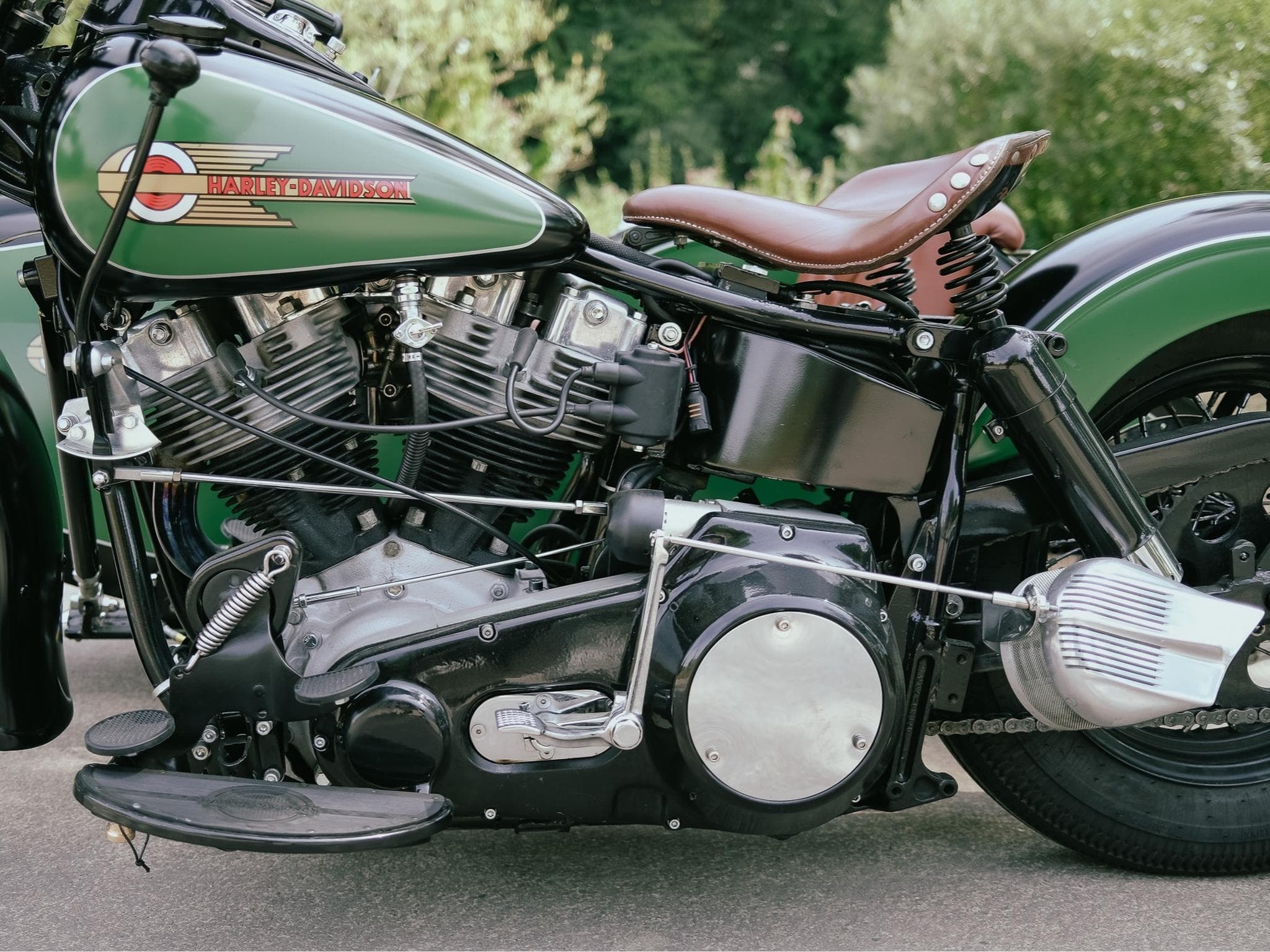 Harley-Davidson Shovelhead Gespann, E-Starter, Kick Starter (1977) - Photo 8