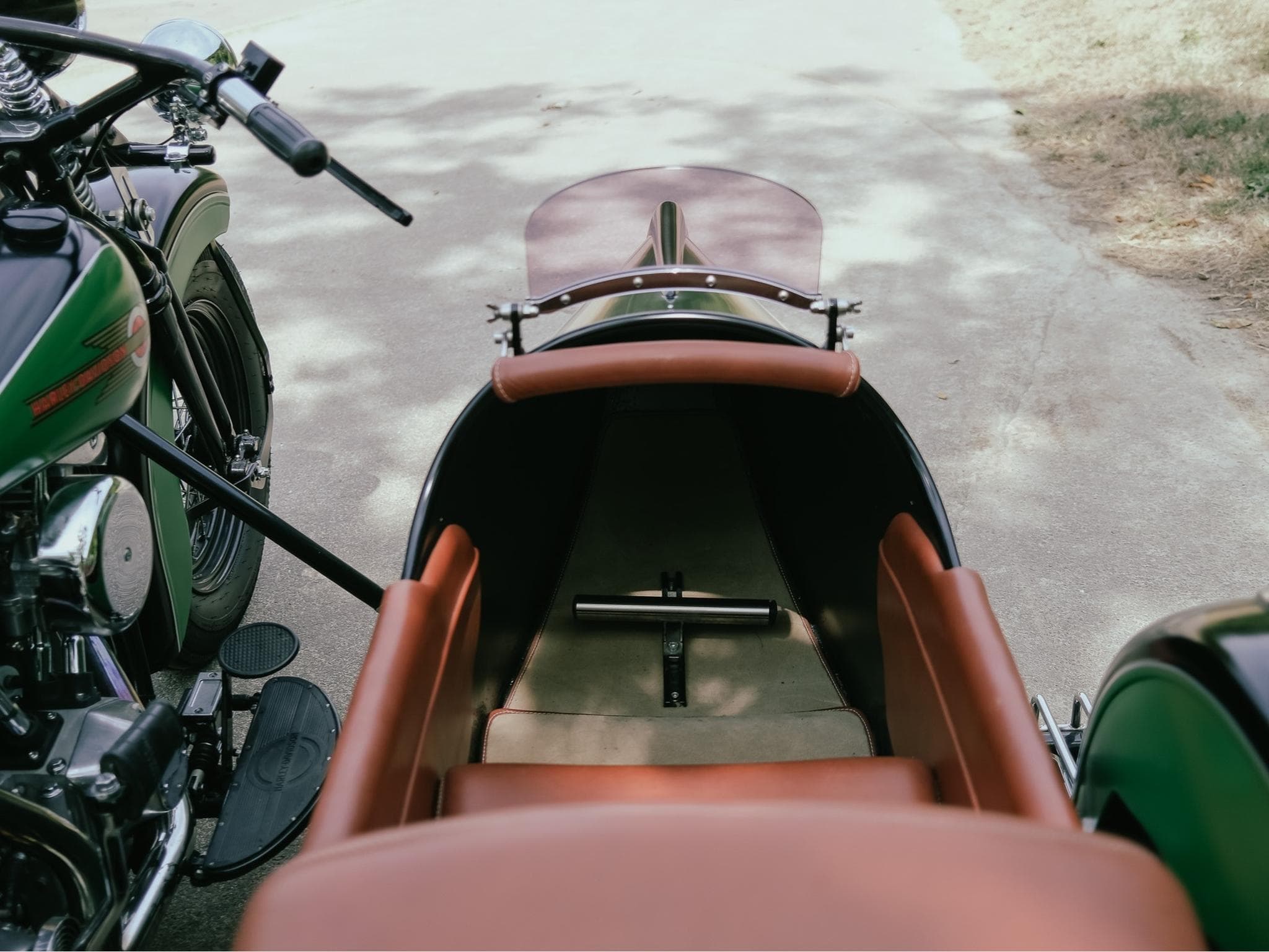 Harley-Davidson Shovelhead Gespann, E-Starter, Kick Starter (1977) - Photo 10