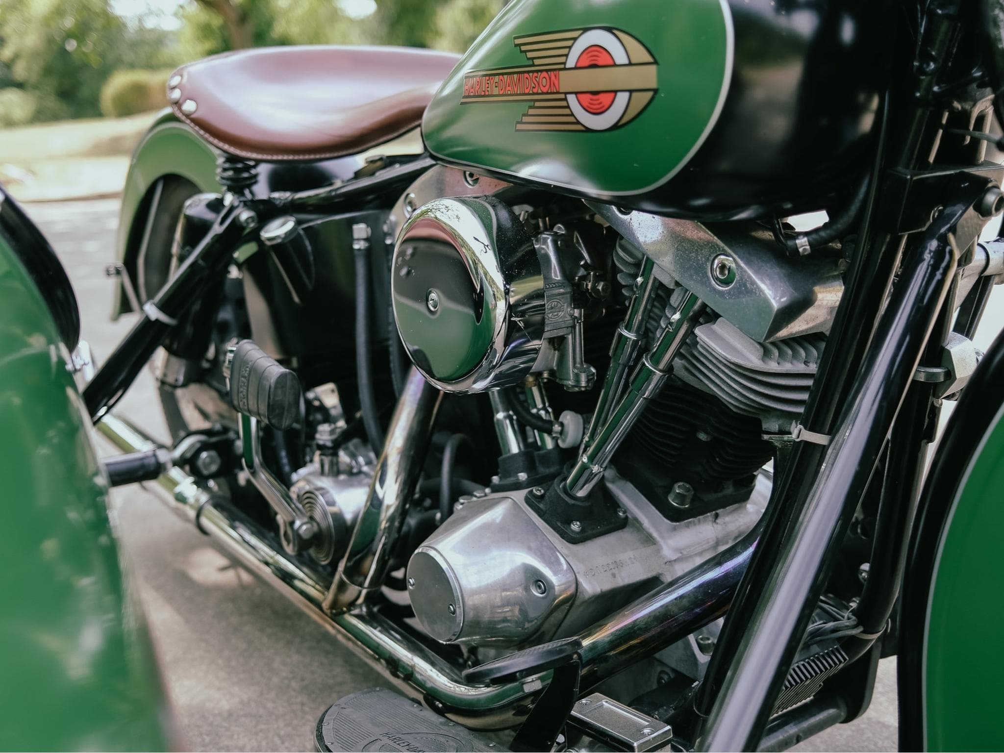 Harley-Davidson Shovelhead Gespann, E-Starter, Kick Starter (1977) - Photo 12