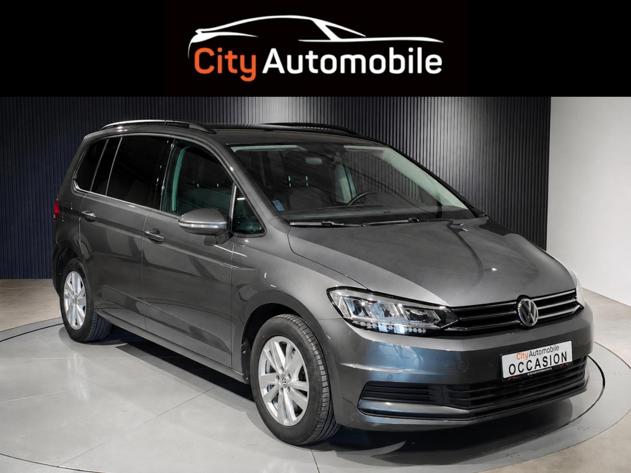 VW Touran 1.5 TSI 7 PLACES GPS BLUETOOTH APS AV/ARR PHARES LED (2019) - Photo 1