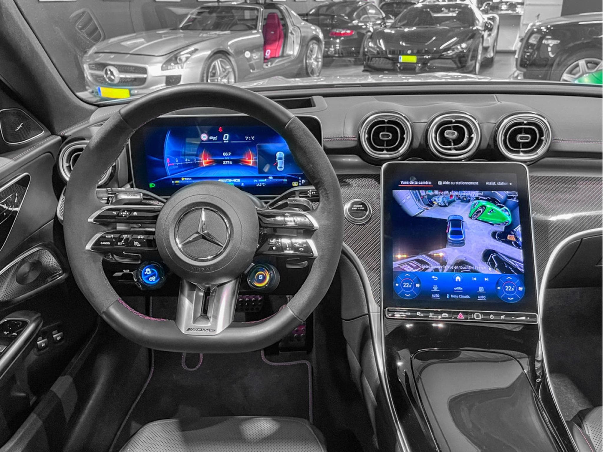 Mercedes C 63 AMG C 63 S AMG 4Matic+ F1 Edition/Distro+Pano+HuD+Memory+CARBON+ (2024) - Photo 19