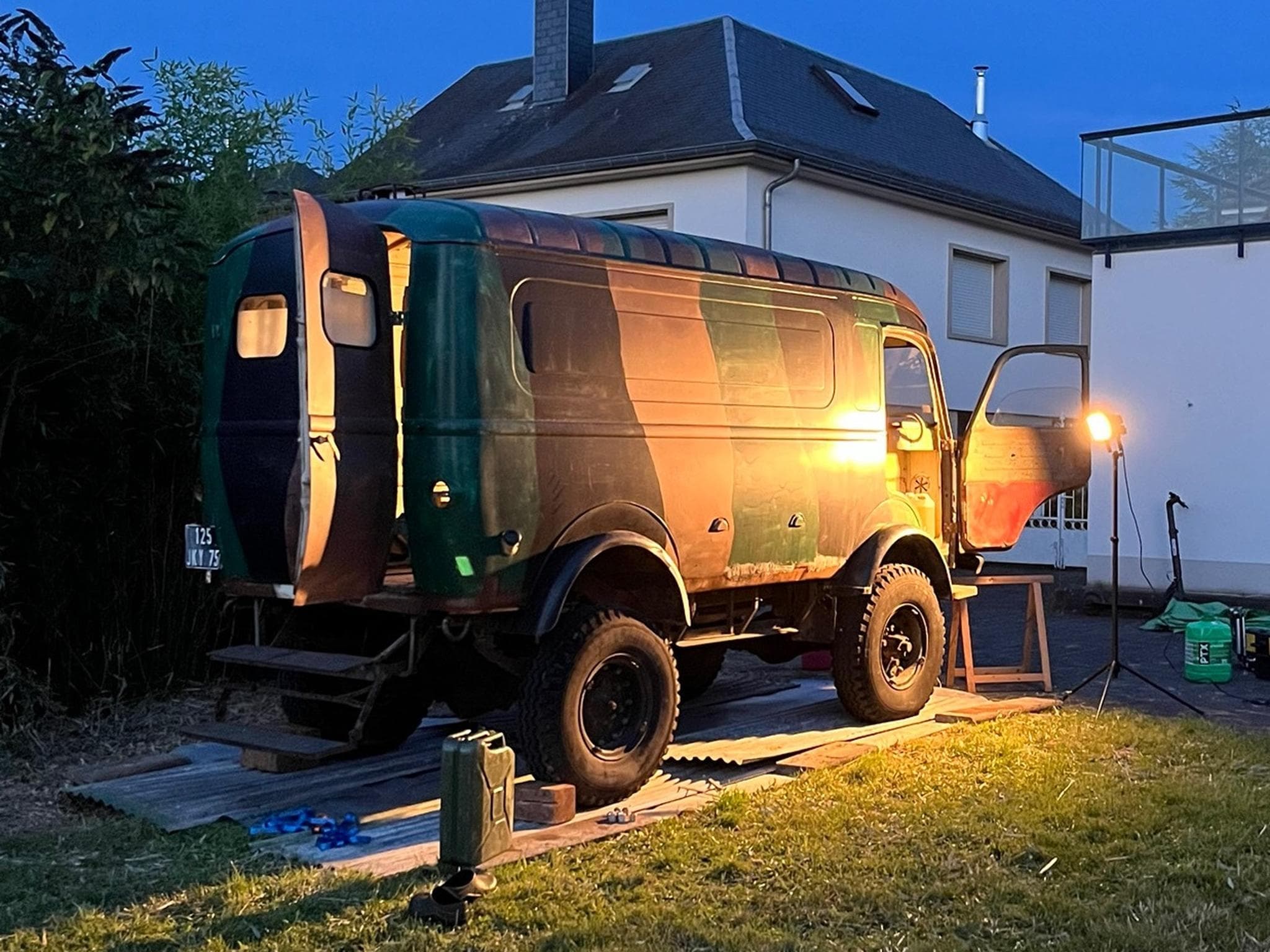 Renault Goelette r2087 4x4 (1960) - Photo 2