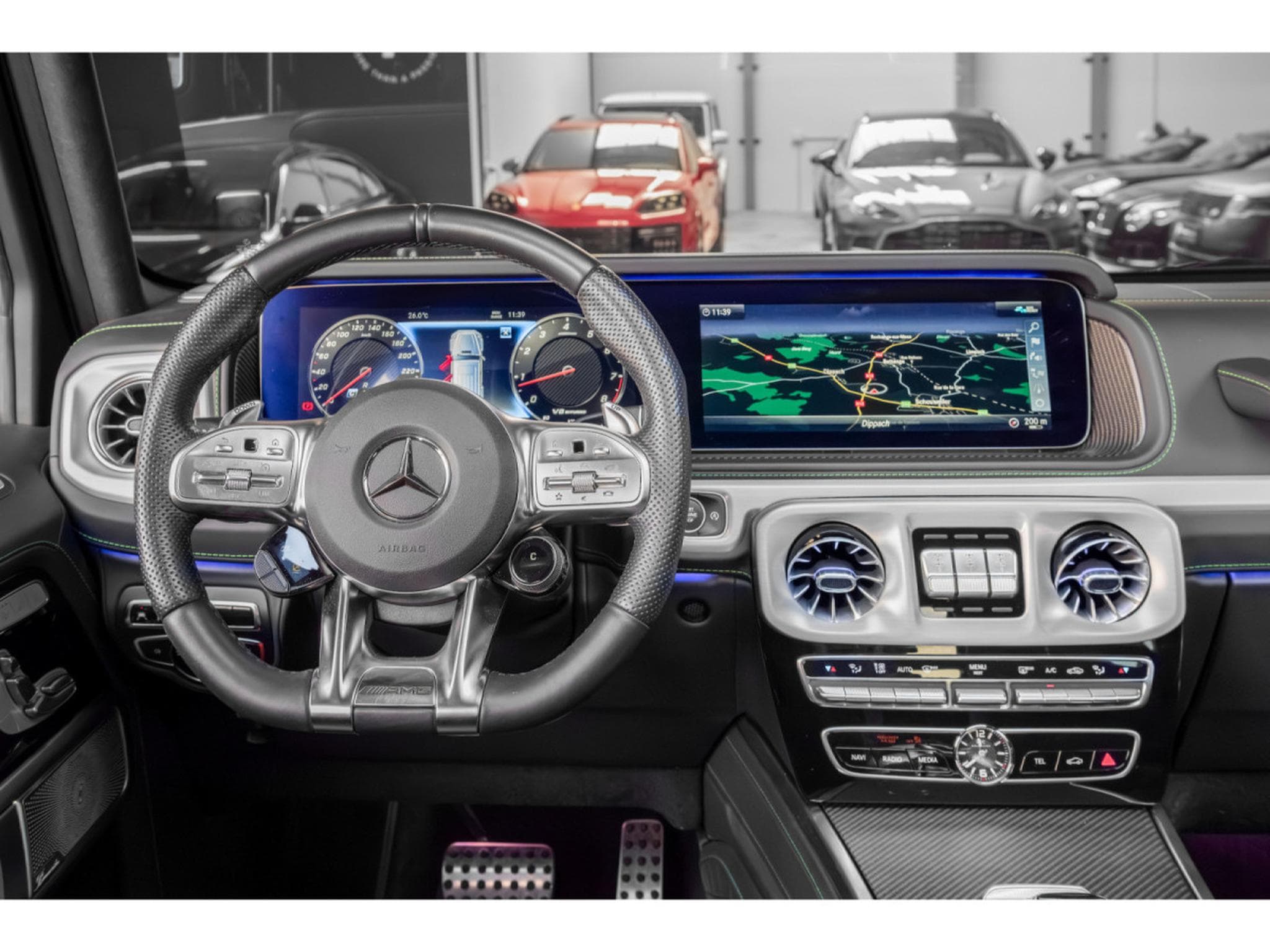 Mercedes G 63 AMG MERCEDES-AMG G 63 4x4² ° FULL OPTIONS° MANUFAKTUR °BURMESTER (2023) - Photo 10
