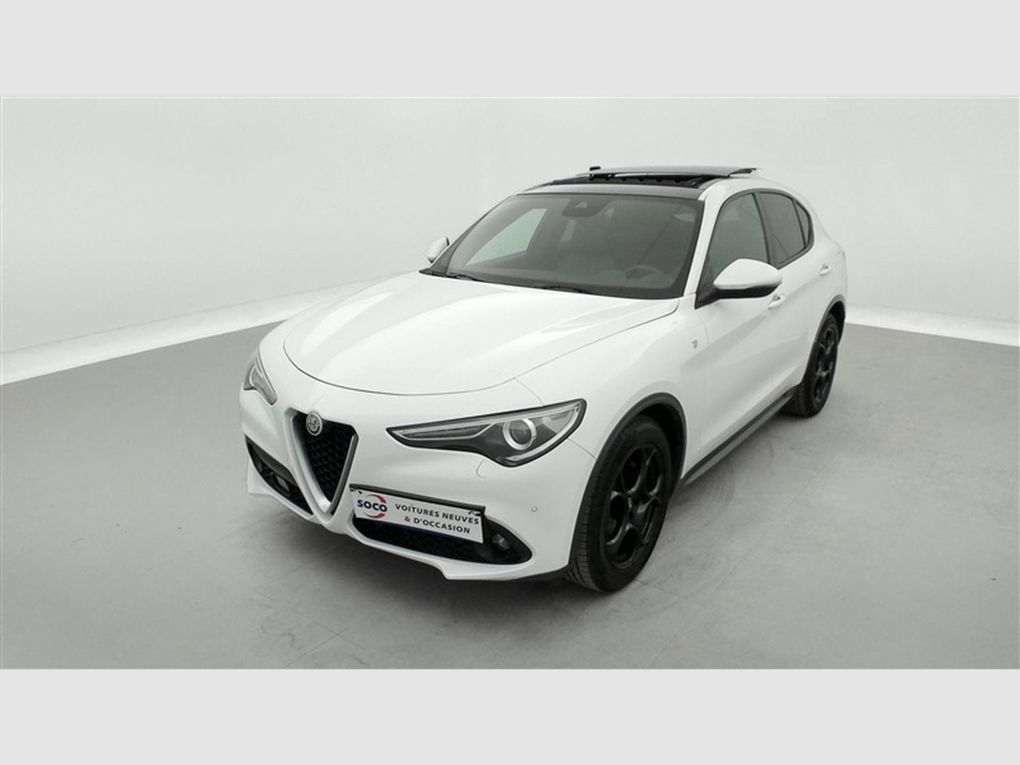 Alfa-Romeo Stelvio 2.2 MJD TI **AUTO/CUIR/CAMERA/SG CH/FULL LED** (2022) - Photo 1
