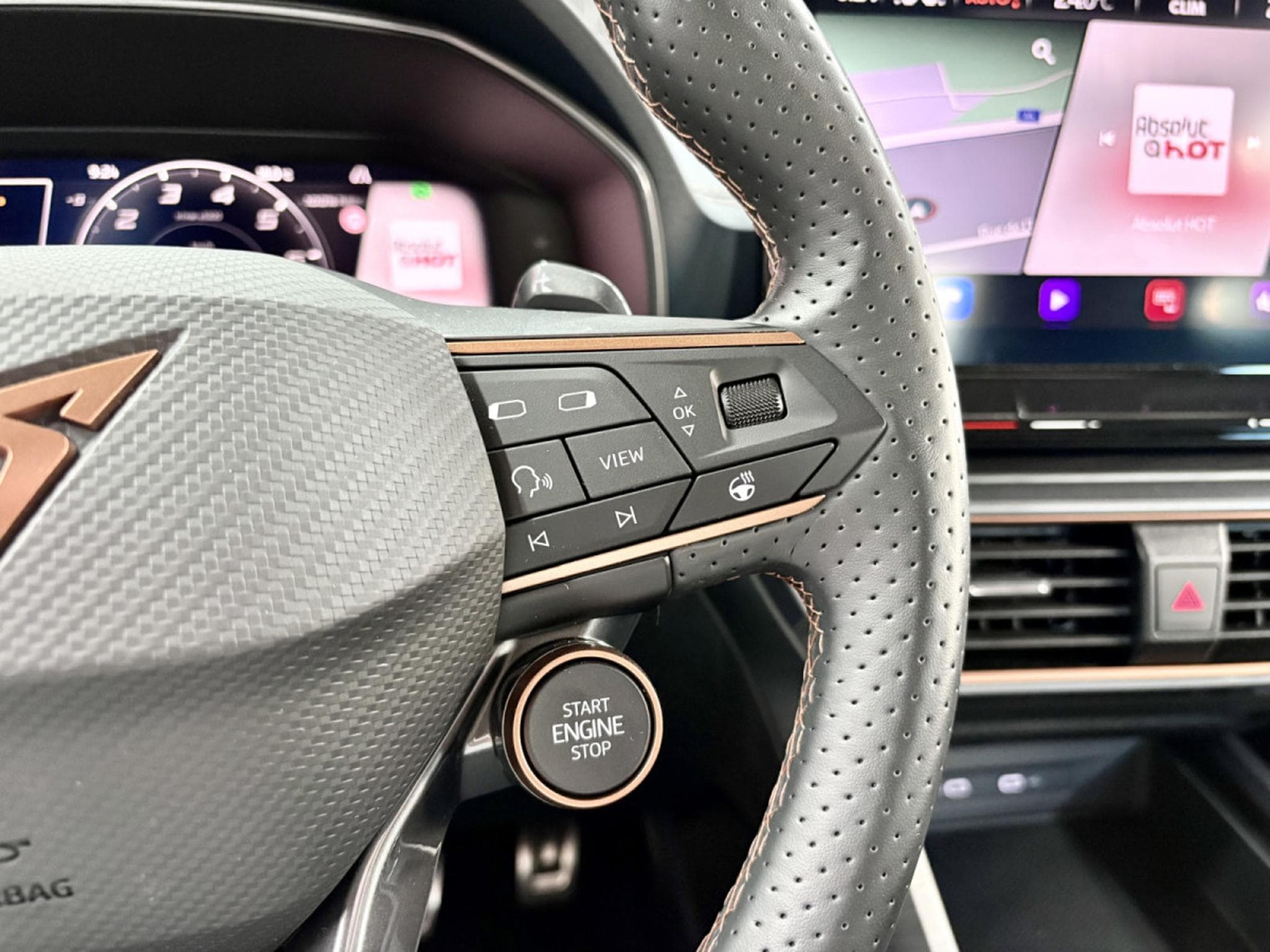 Cupra Leon VZ CUP 2.0 TSI 300CV  *BREMBO * PANO * VSS * BEATS * CARBONE (2023) - Foto 12
