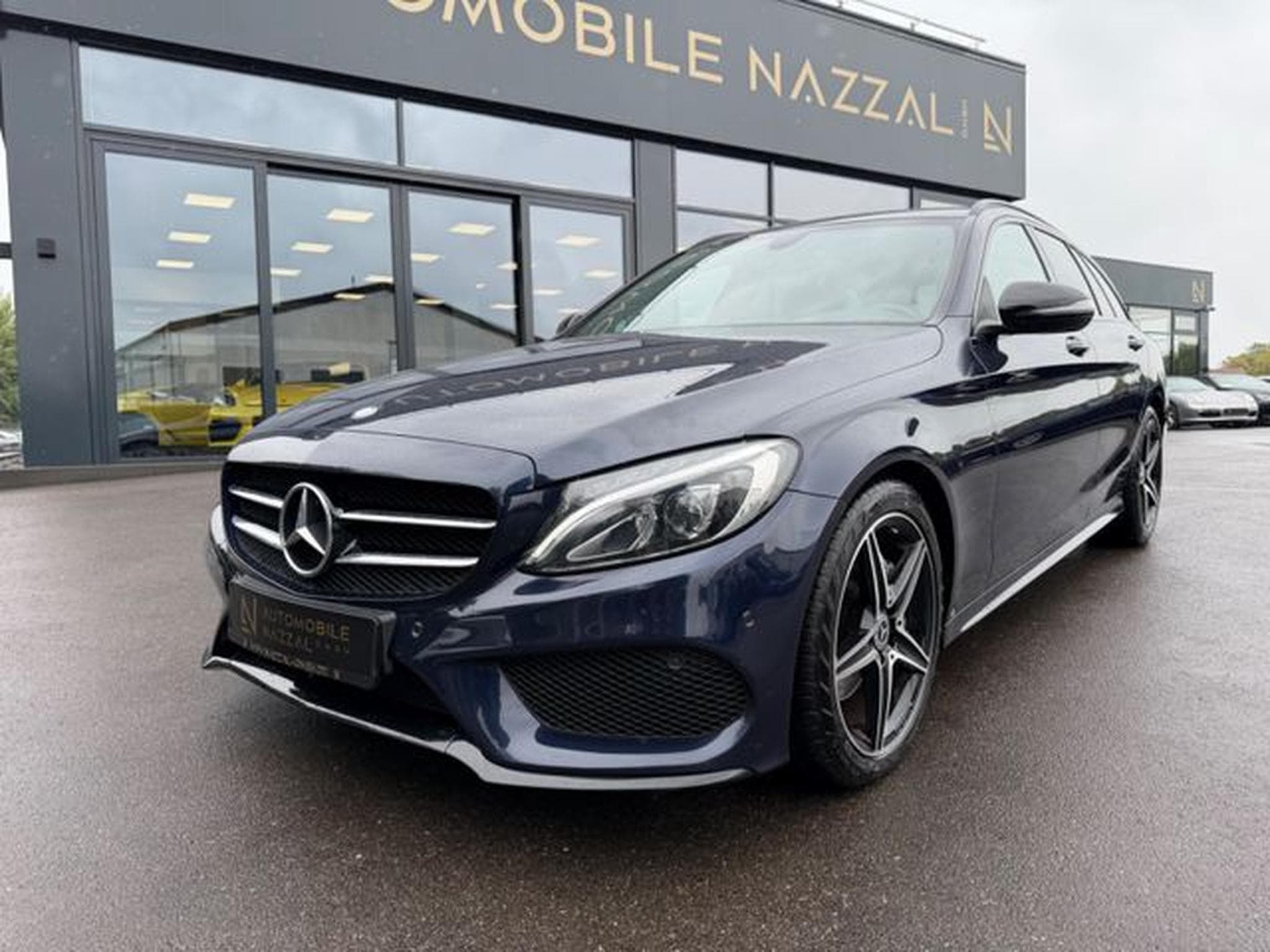 Mercedes C 180 C 180d T*AMG-LINE*AUT.*NIGHT*VOLL-LED*NAVI*LEDER (2017) - Foto 2