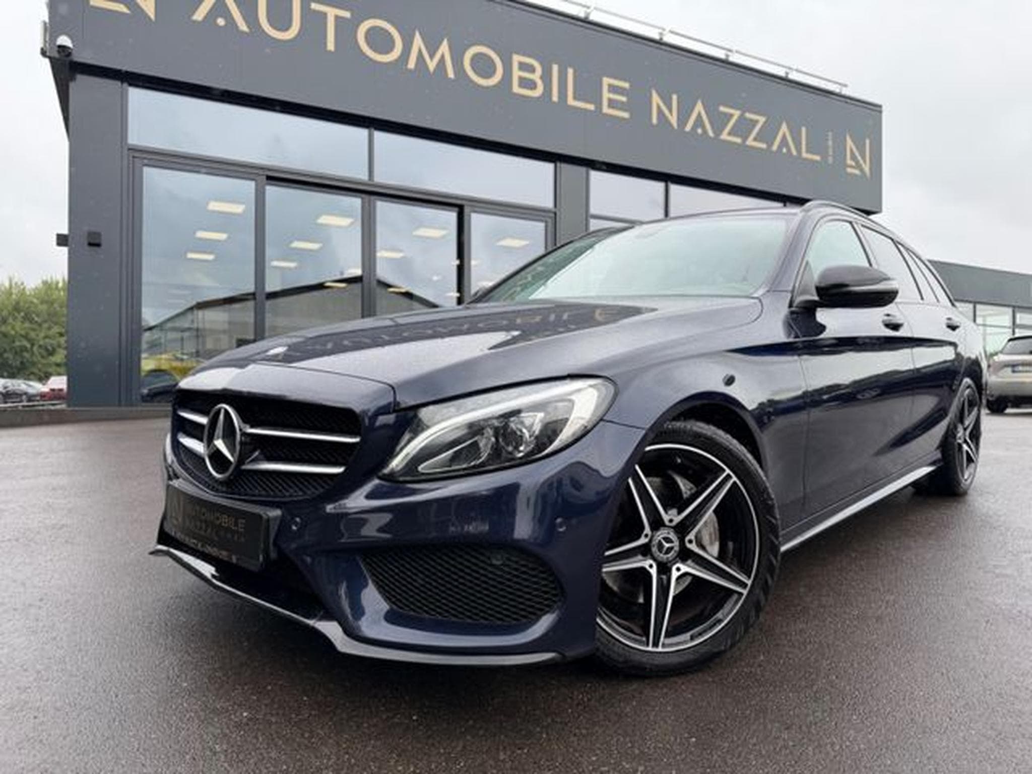Mercedes C 180 C 180d T*AMG-LINE*AUT.*NIGHT*VOLL-LED*NAVI*LEDER (2017) - Foto 12