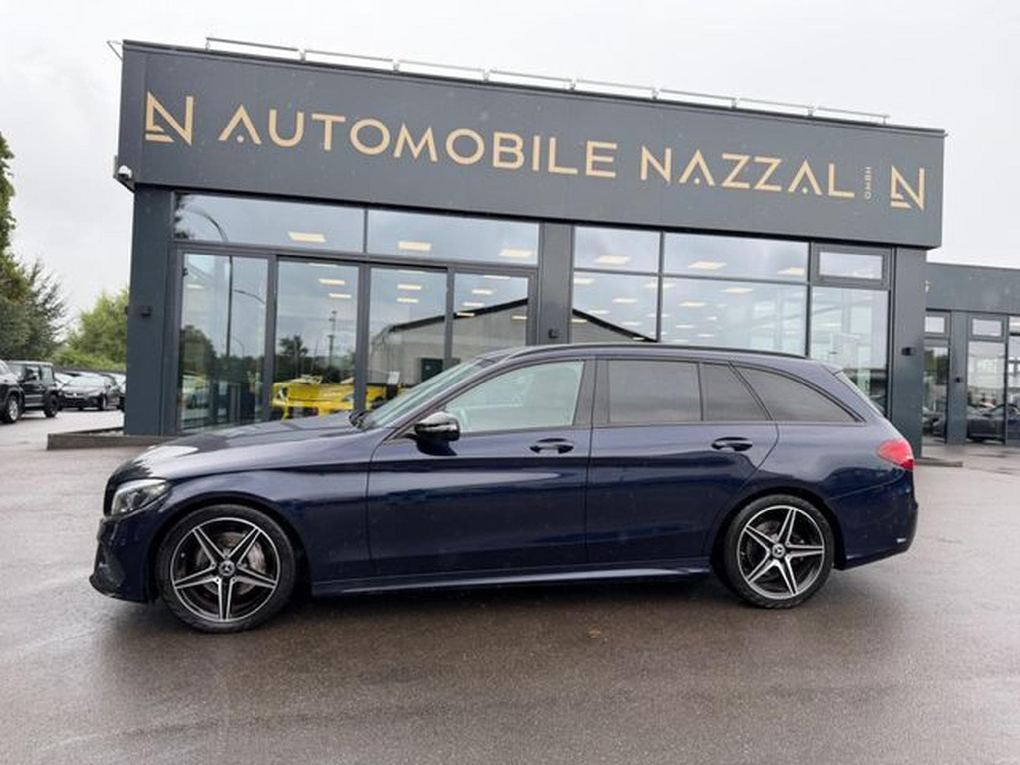 Mercedes C 180 C 180d T*AMG-LINE*AUT.*NIGHT*VOLL-LED*NAVI*LEDER (2017) - Foto 13