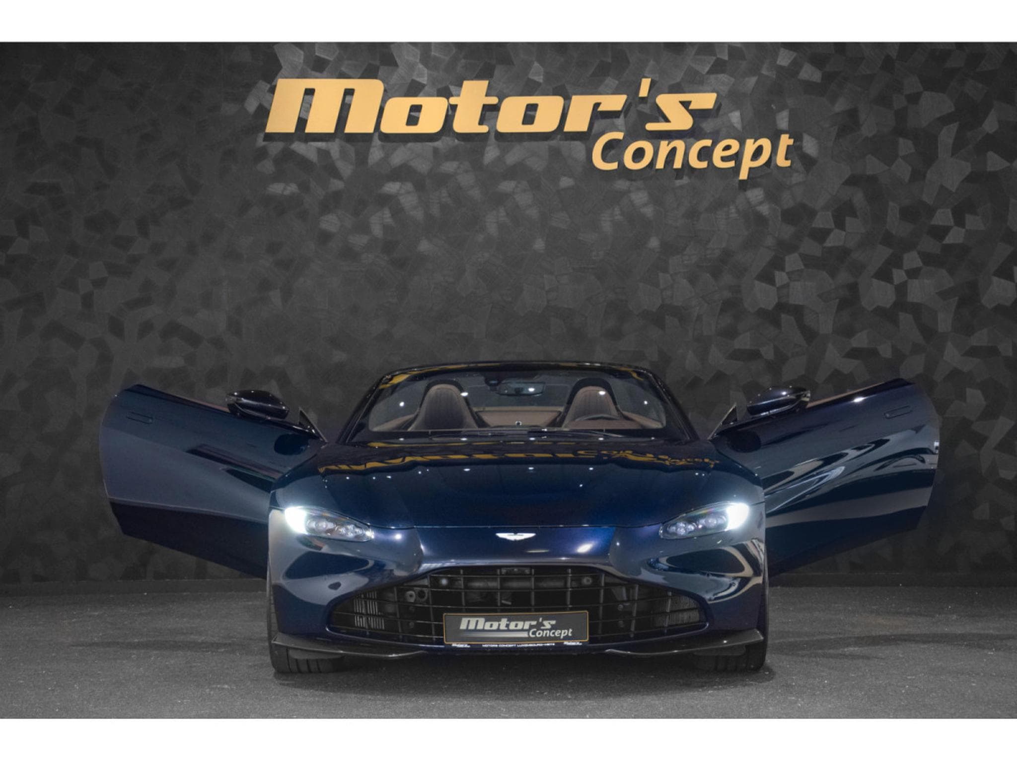 Aston-Martin V8 Vantage ROADSTER - Ultramarine Black (2022) - Photo 2