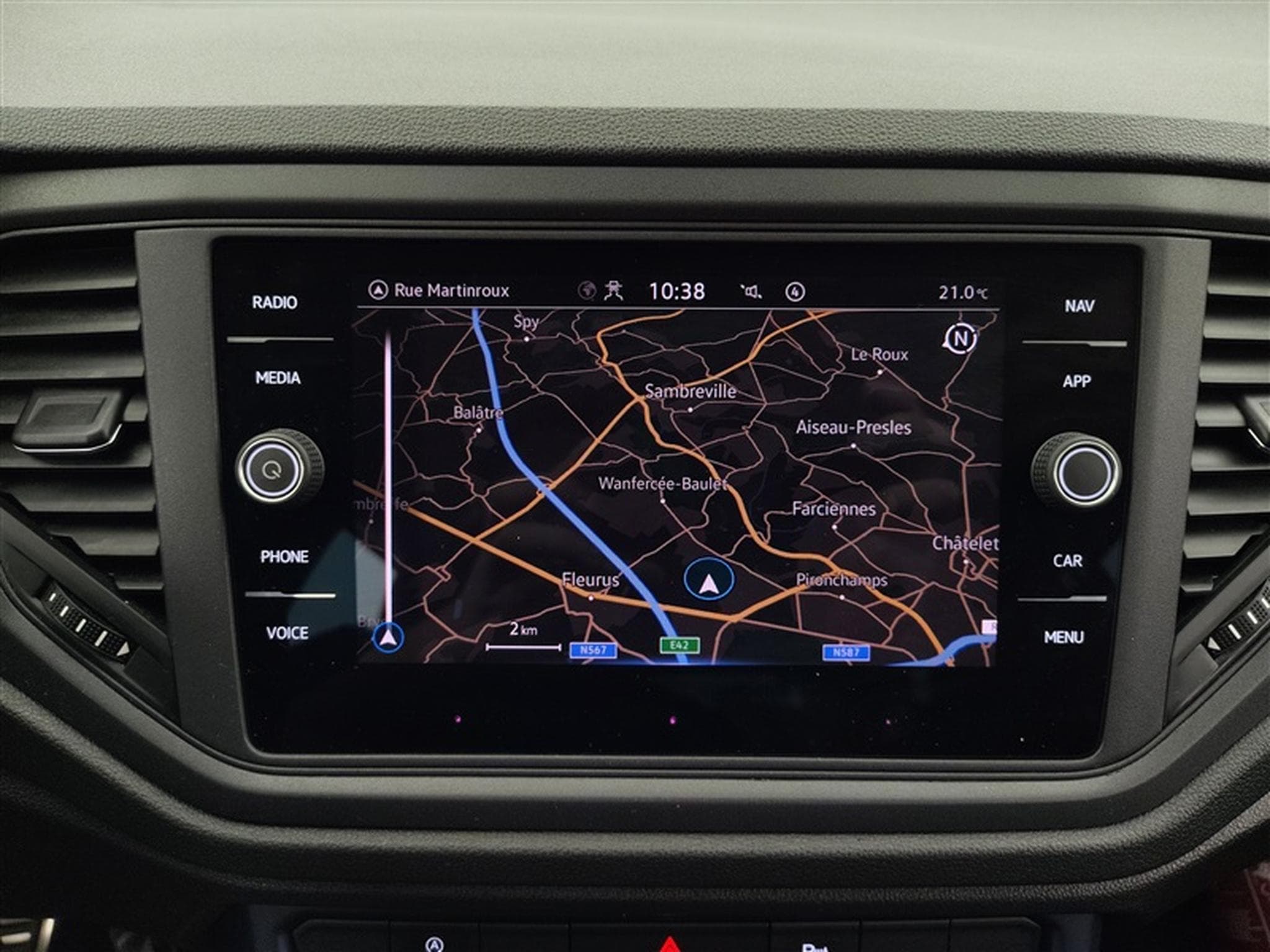 VW T-Roc 1.0 TSI United CARPLAY/CAMERA/SIEGES CH/FULL LED/JA 17" (2021) - Photo 11