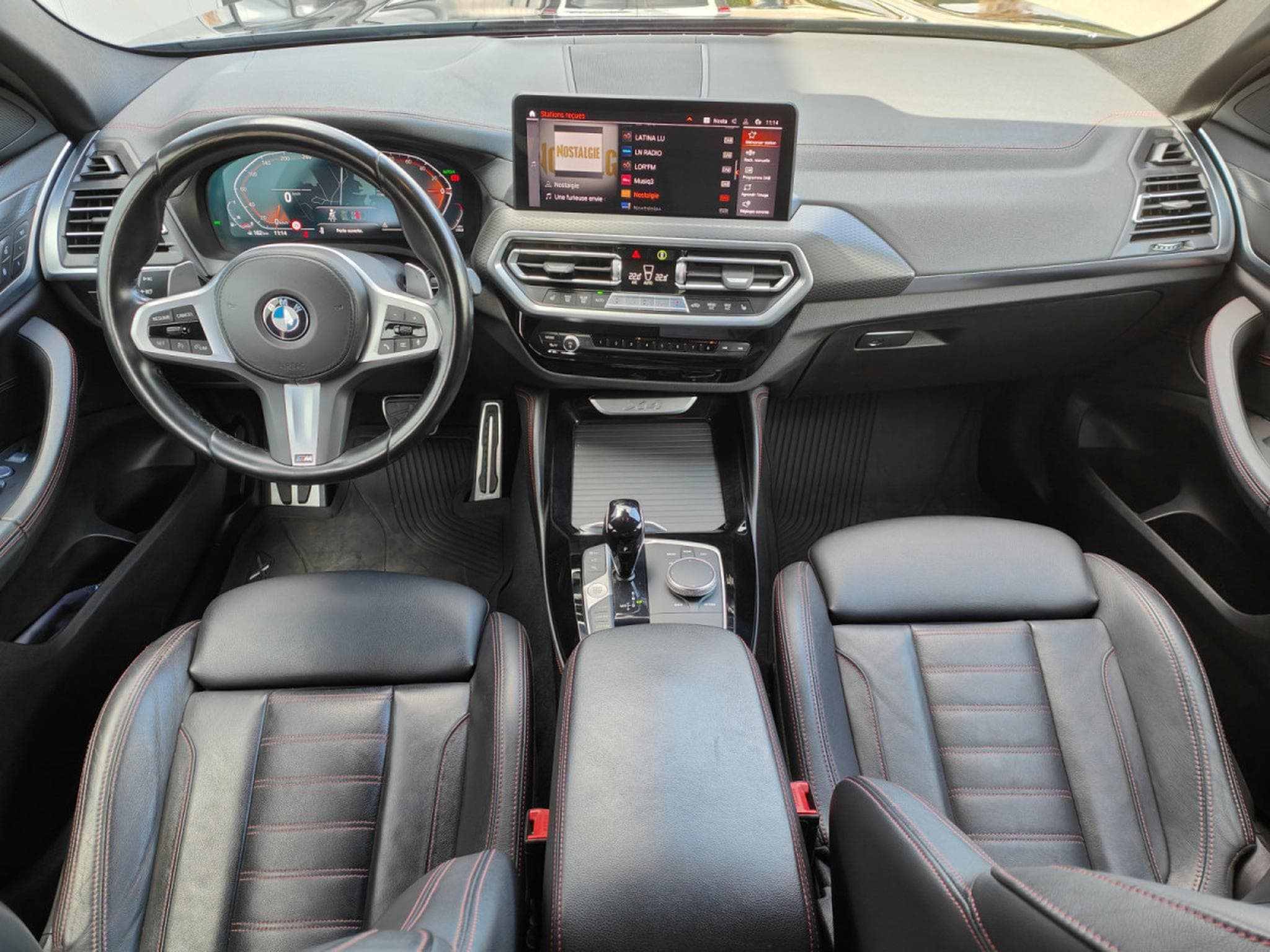 BMW X4 XDRIVE20I PACK M TOIT OUVRANT CARPLAY CAMERA 360 (2022) - Photo 11