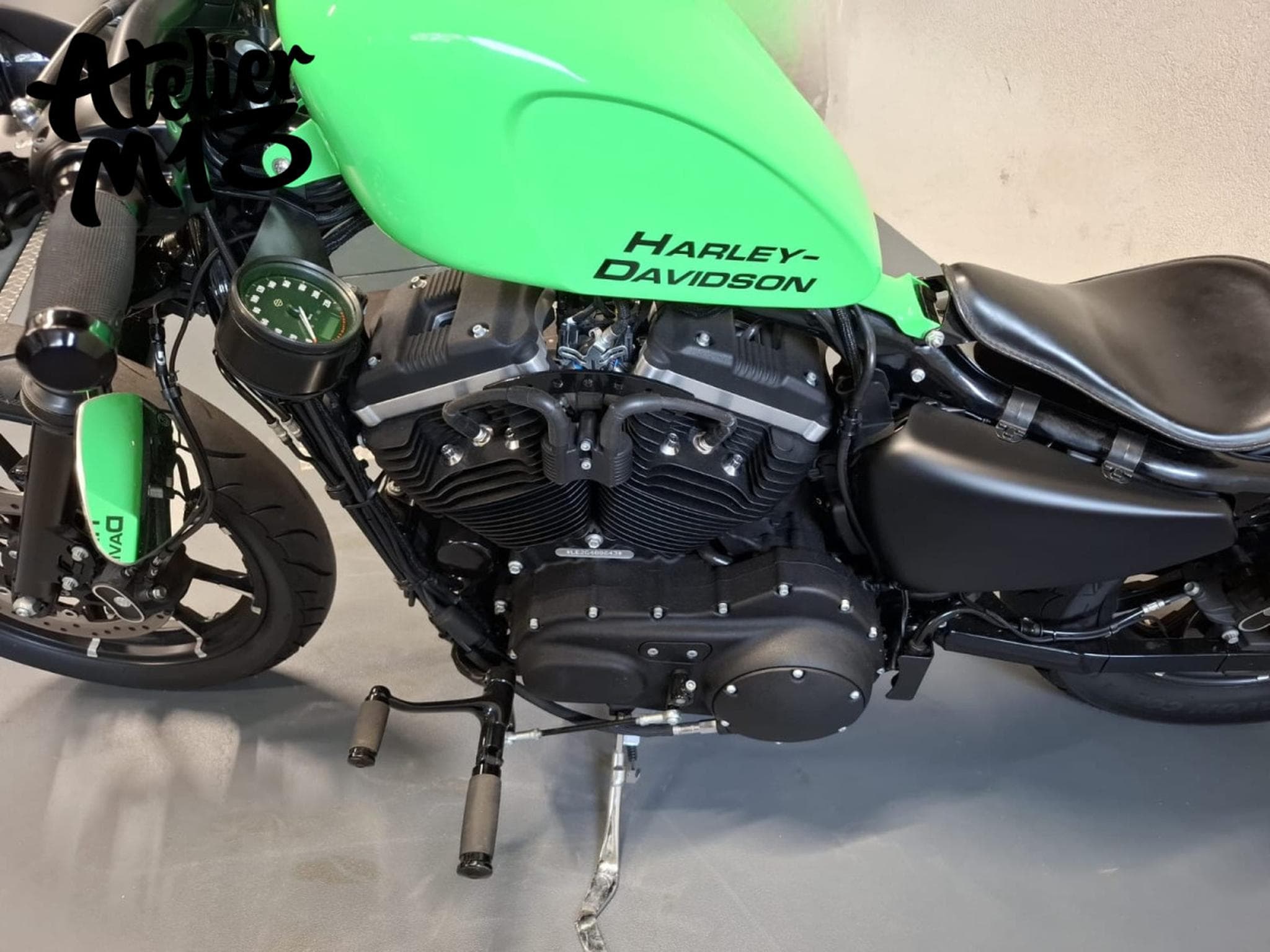 Harley-Davidson Sportster XL883N Green Racing (2015) - Foto 7