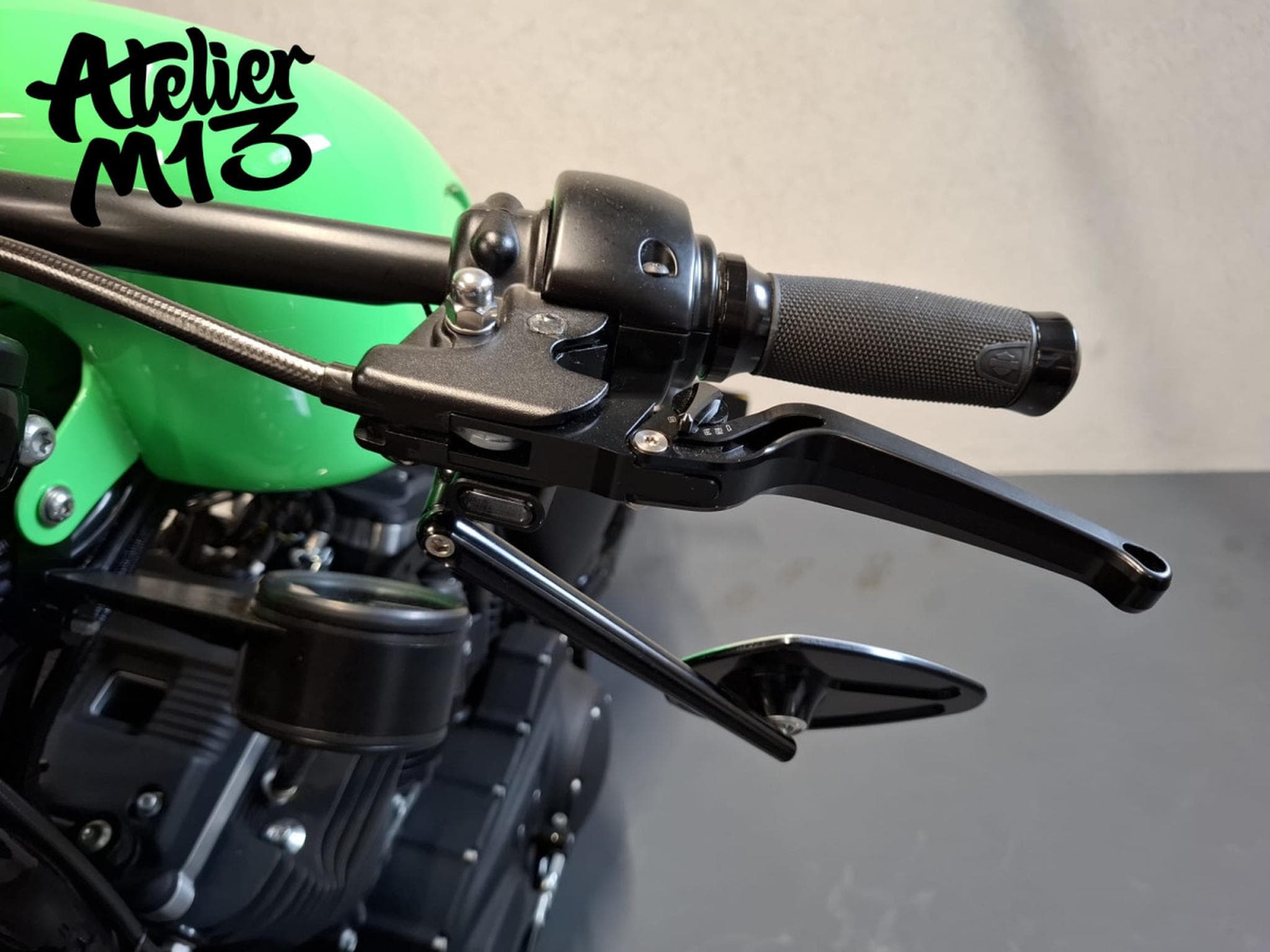 Harley-Davidson Sportster XL883N Green Racing (2015) - Foto 14