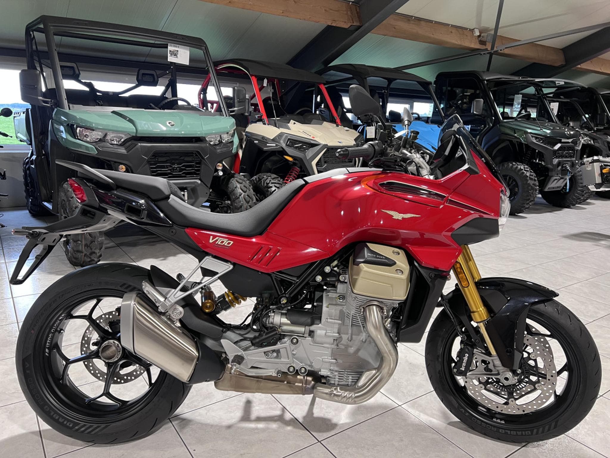 Moto Guzzi V100 S Mandello Wind Tunnel (2026) - Photo 1